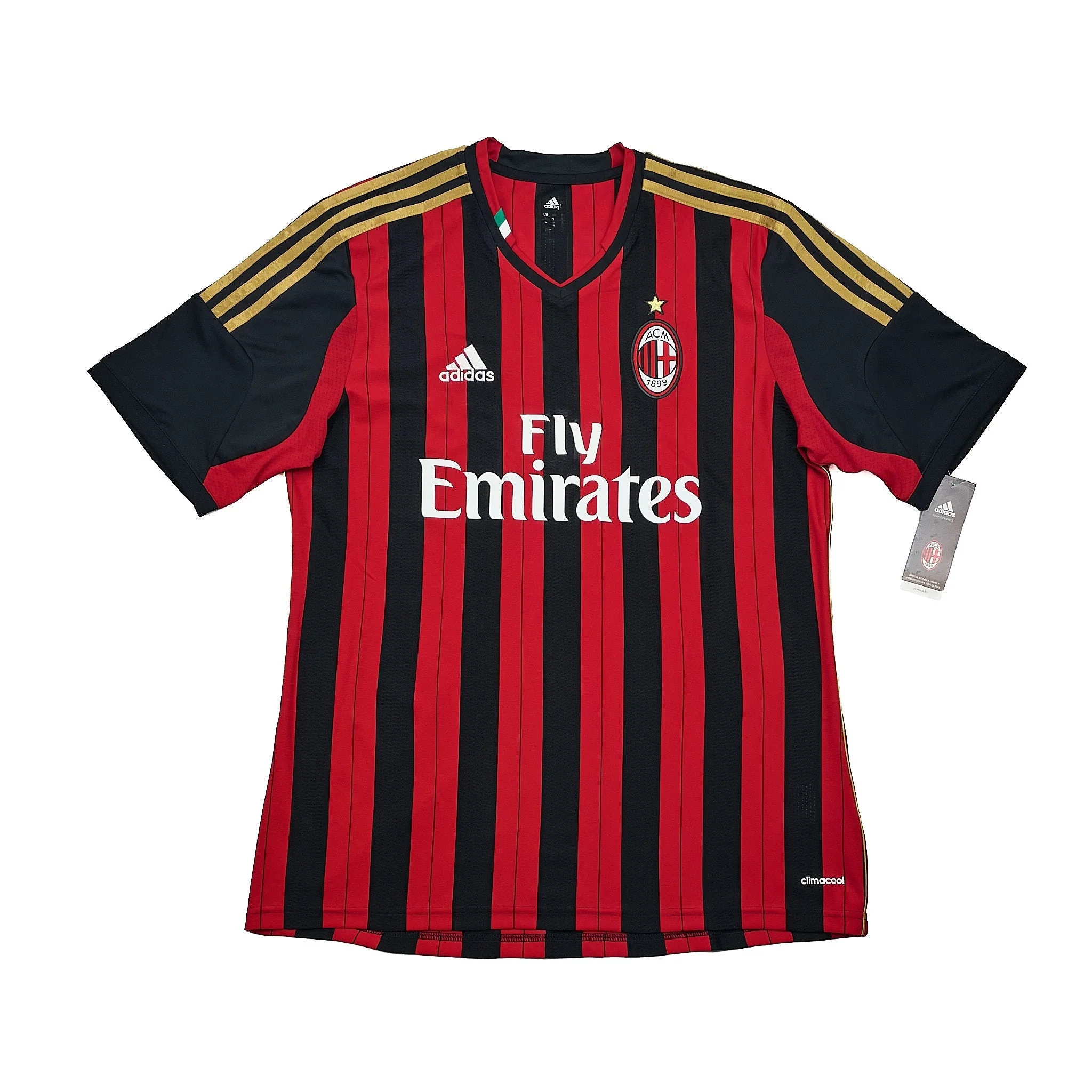 2013/14 AC Milan Kaka #22 *BNWT with Defects* Home Shirt (L) Adidas - Image 2