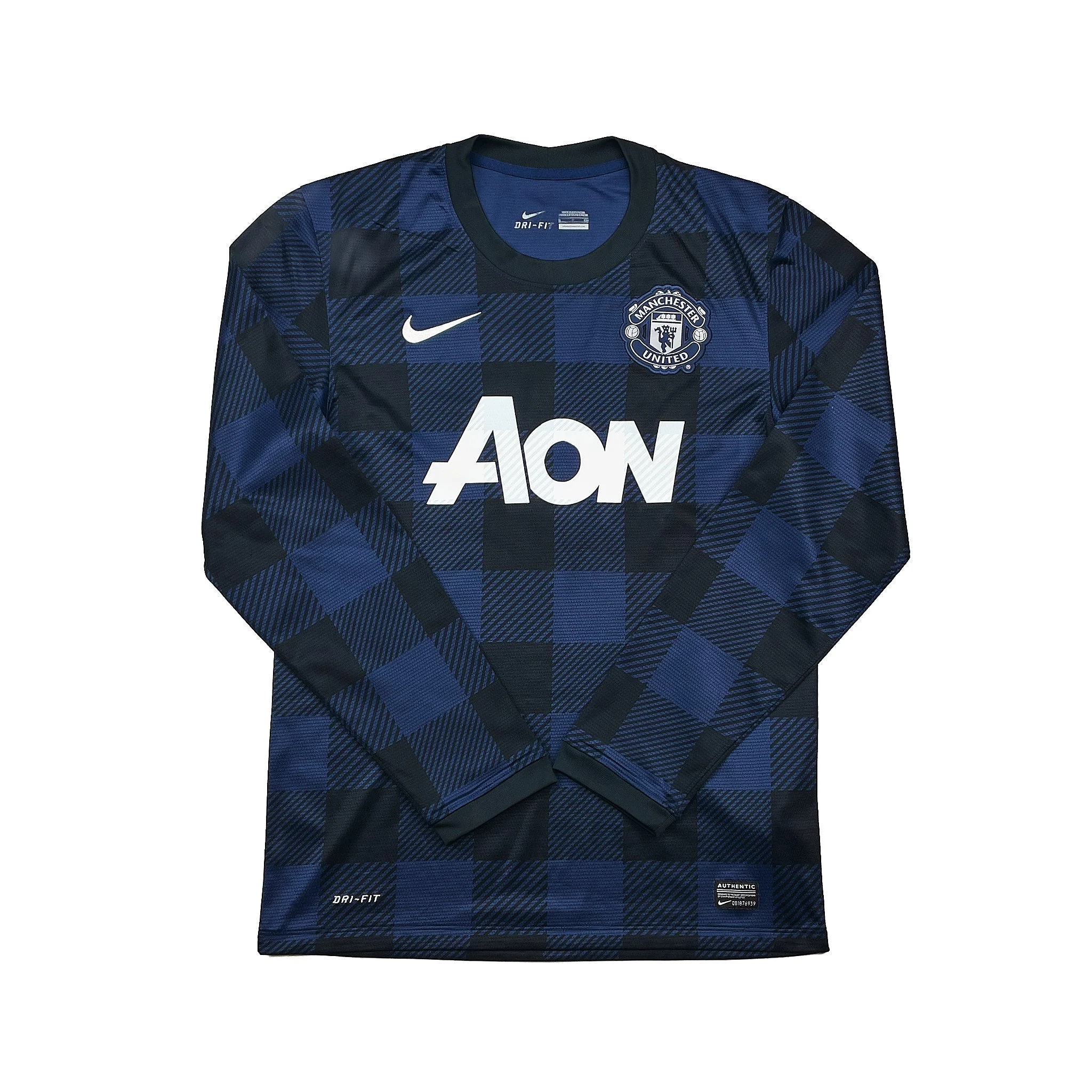 2013/14 Manchester United V.Persie #20 L/S Away Shirt (S) Nike - Image 2