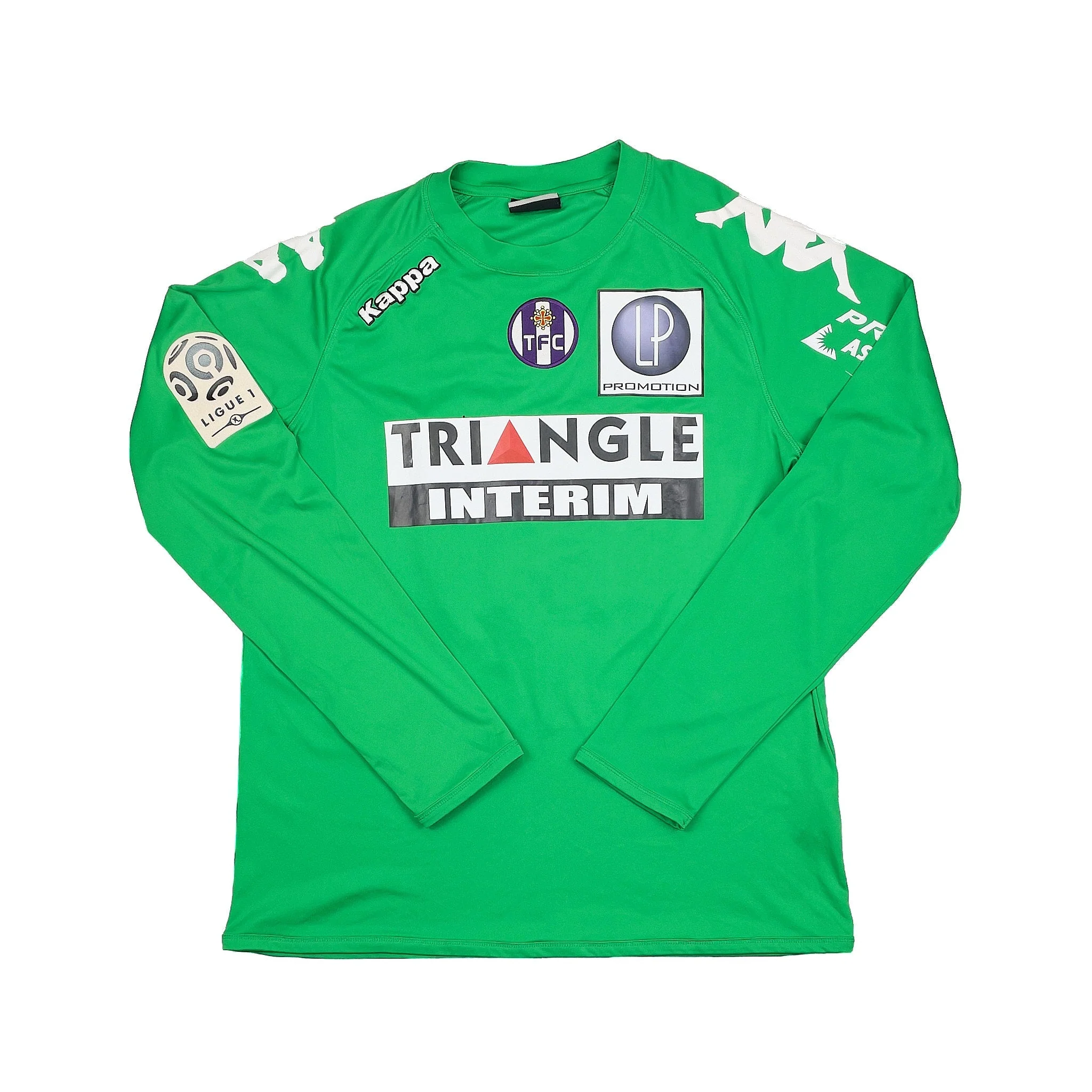 2013/14 Toulouse Ahamada #30 *Match Issue* GK Shirt (XL) Kappa - Image 2