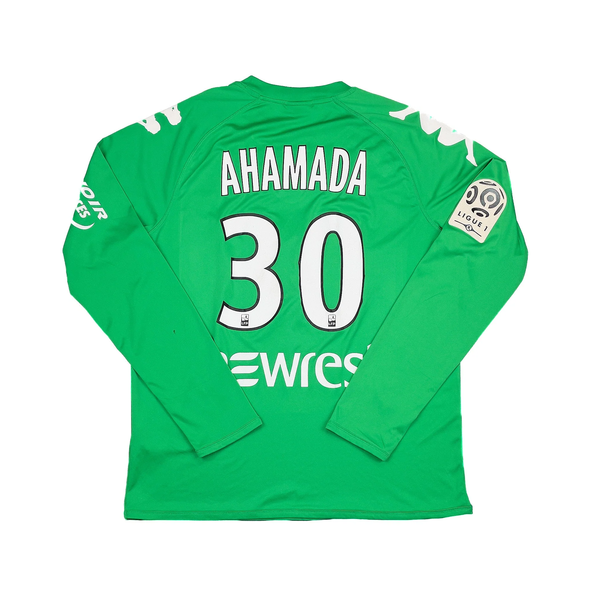 2013/14 Toulouse Ahamada #30 *Match Issue* GK Shirt (XL) Kappa - Image 3