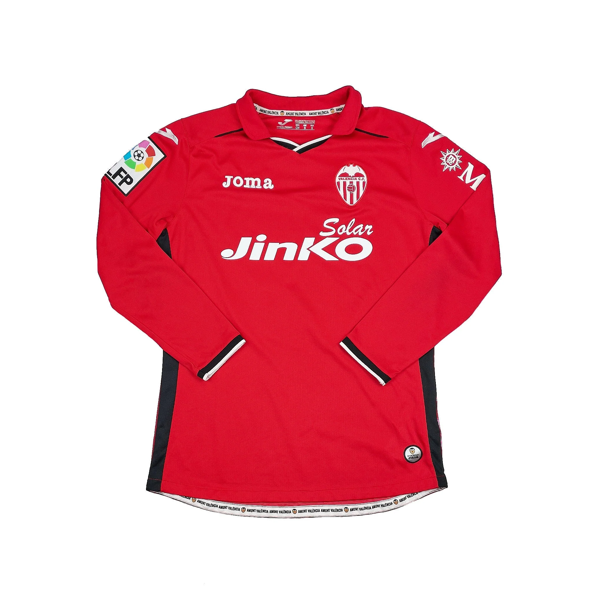 2013/14 Valencia V.Guaita #13 GK Shirt (S) Joma - Image 2