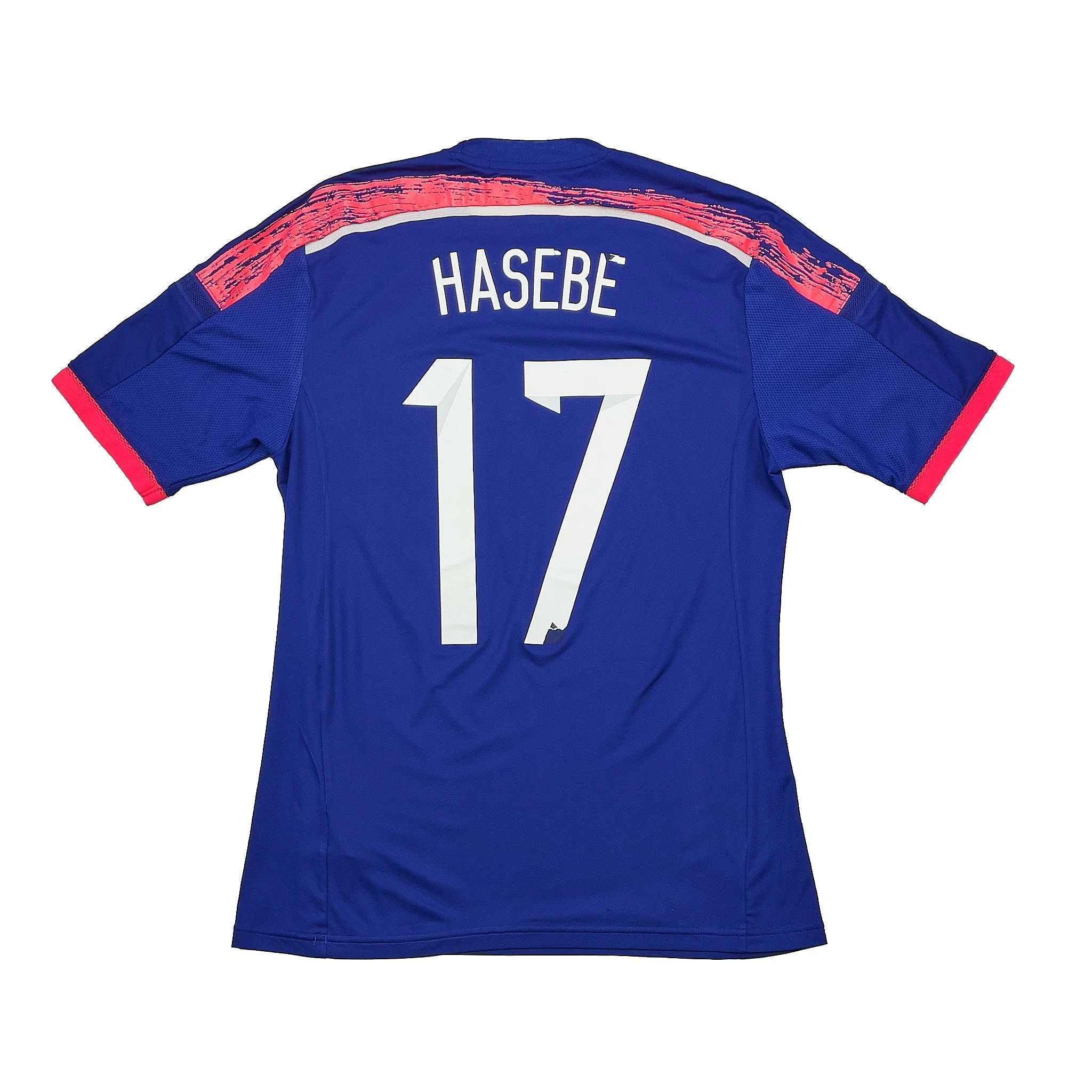 2013/15 Japan Hasebe #17 *Player Issue* Home Shirt (M) Adidas - Image 4