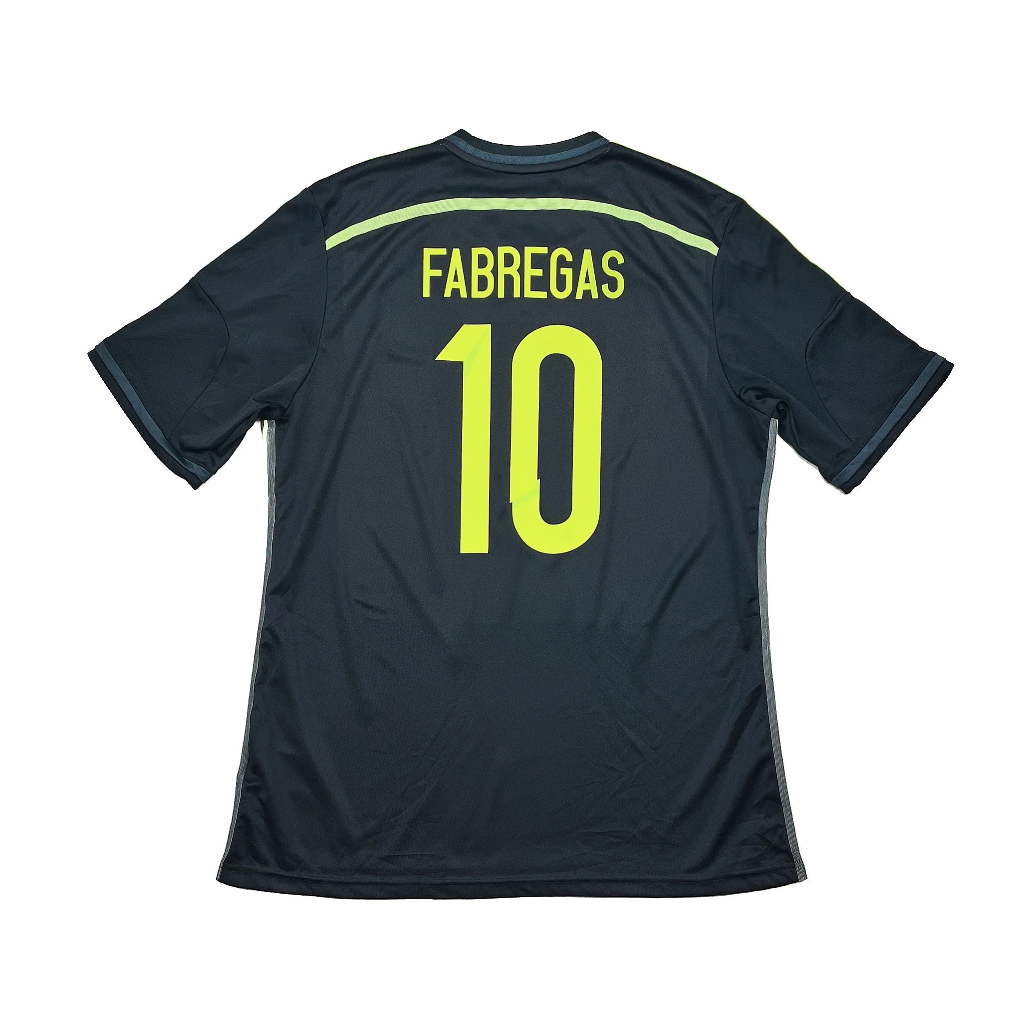 2013/15 Spain Fabregas #10 Away Shirt (L) Adidas