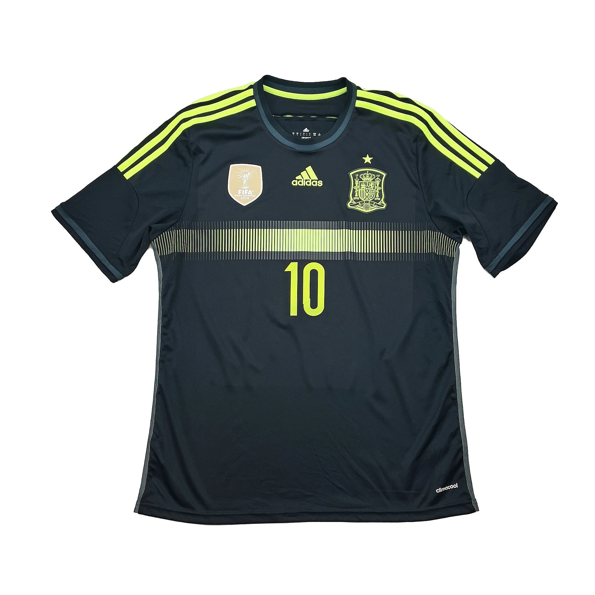 2013/15 Spain Fabregas #10 Away Shirt (L) Adidas - Image 2