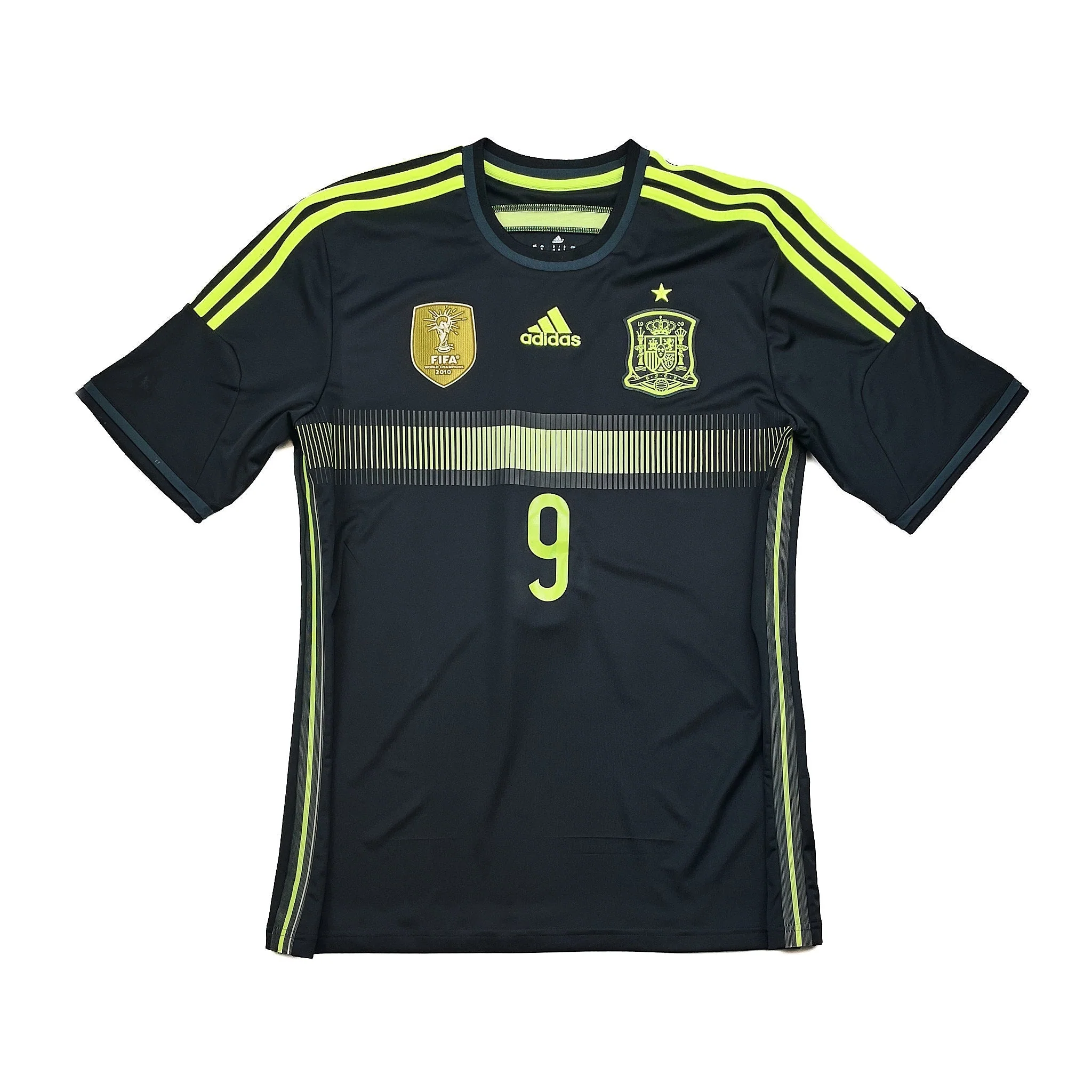 2013/15 Spain Torres #9 Away Shirt (M) Adidas - Image 2