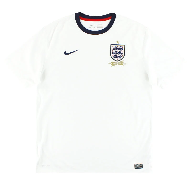 2013 England '150th Anniversary' Nike Home Shirt L
