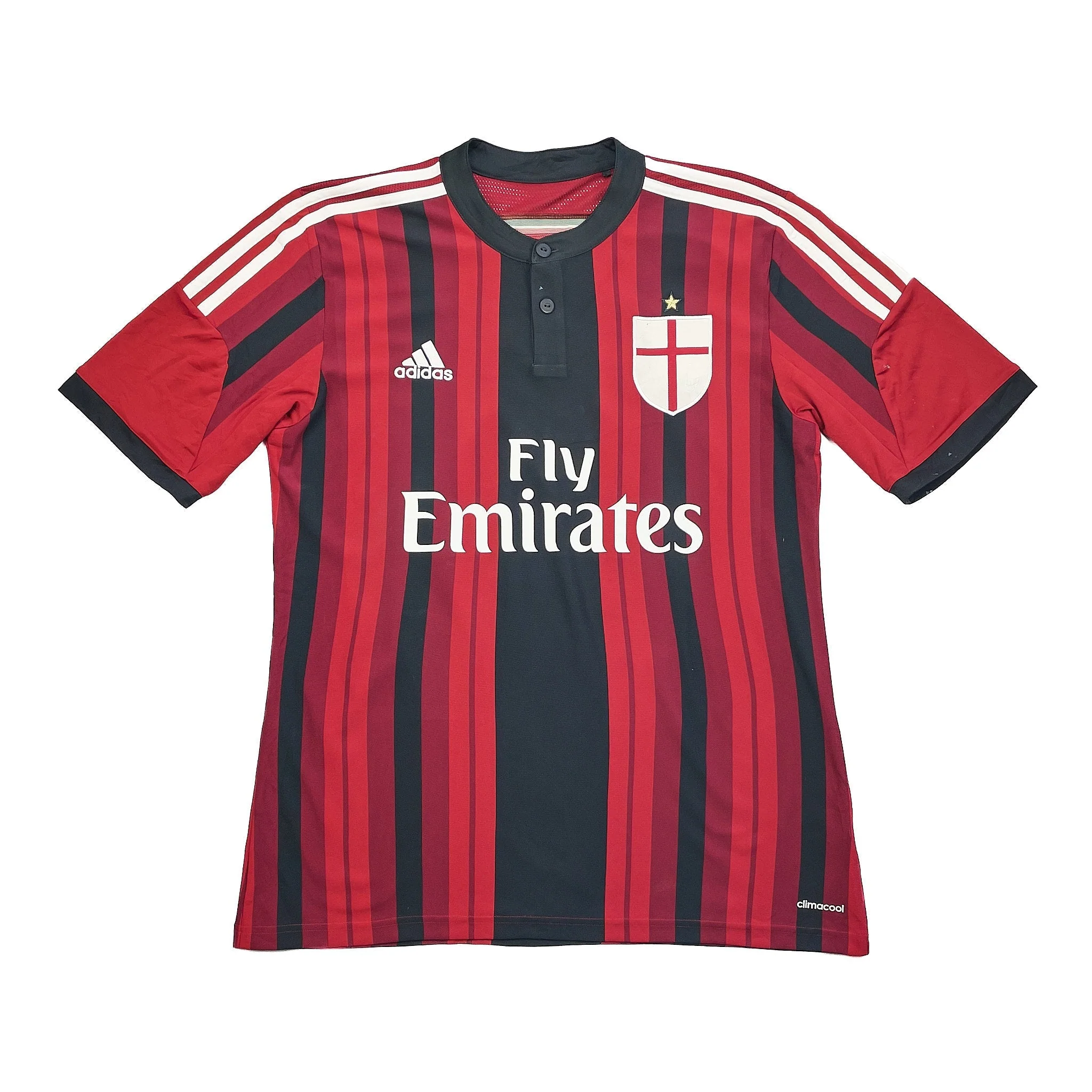 2014/15 AC Milan Kaka #22 Home Shirt (M) Adidas - Image 2