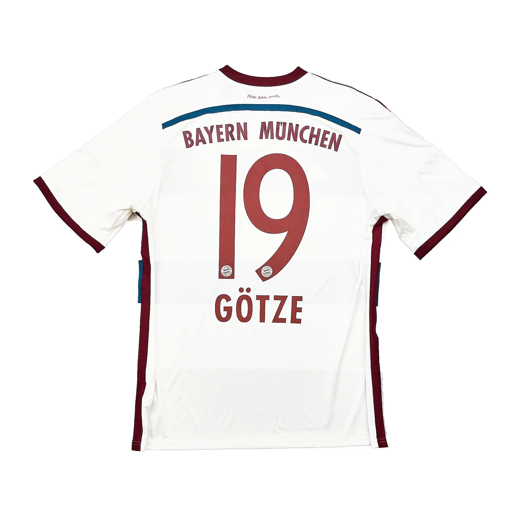 2014/15 Bayern Munich Gotze #19 Away Shirt (L) Adidas