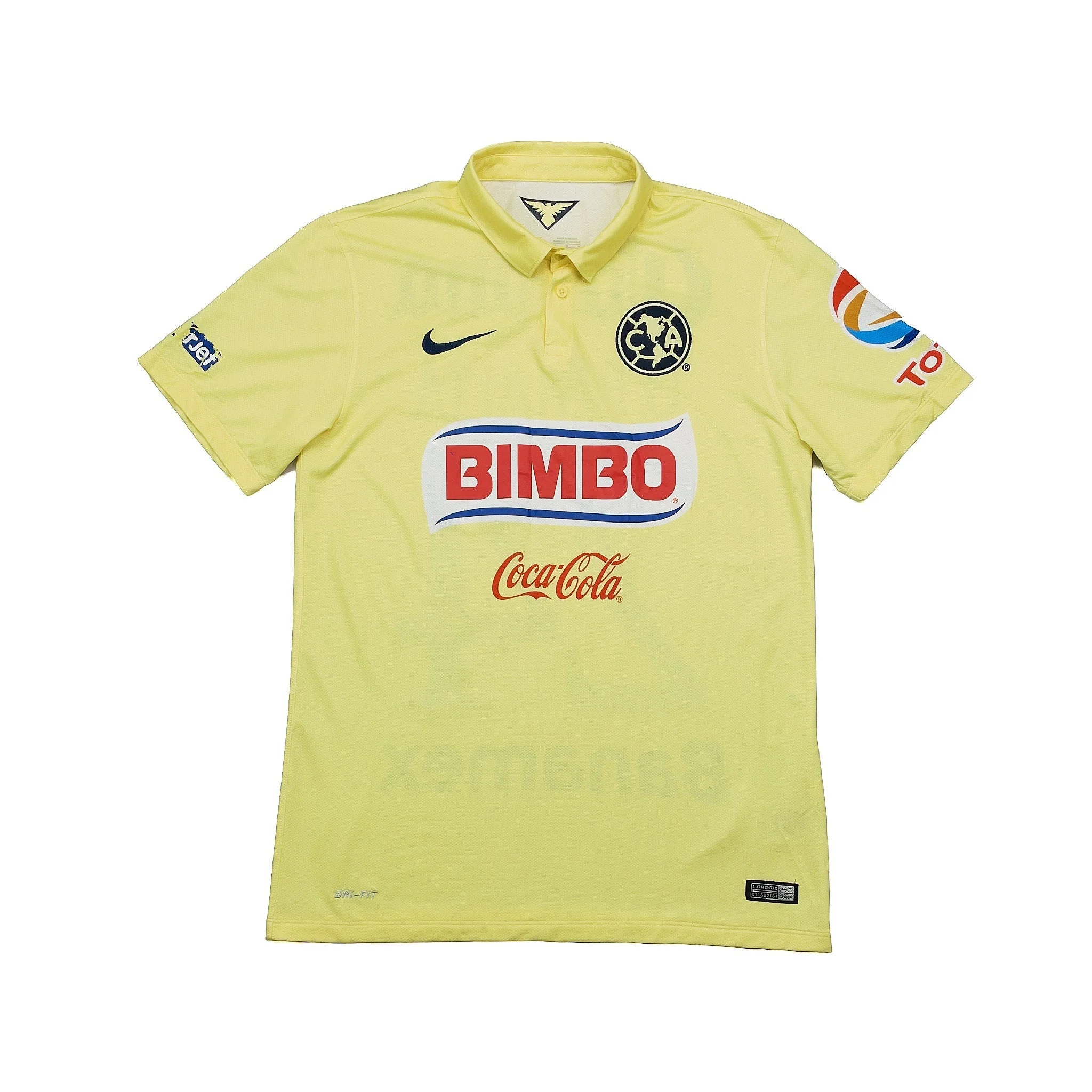 2014/15 Club America O.Peralta #24 Home Shirt (M) Nike - Image 2