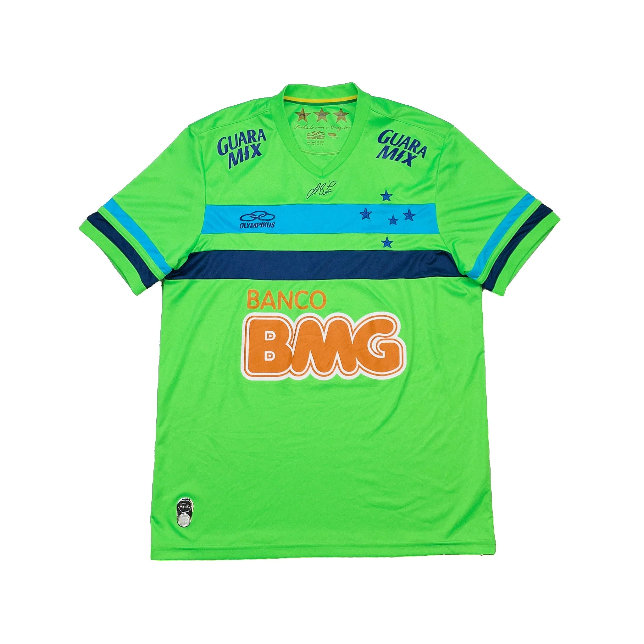 2014/15 Cruzeiro #1 GK Shirt (M) Olympikus - Image 3