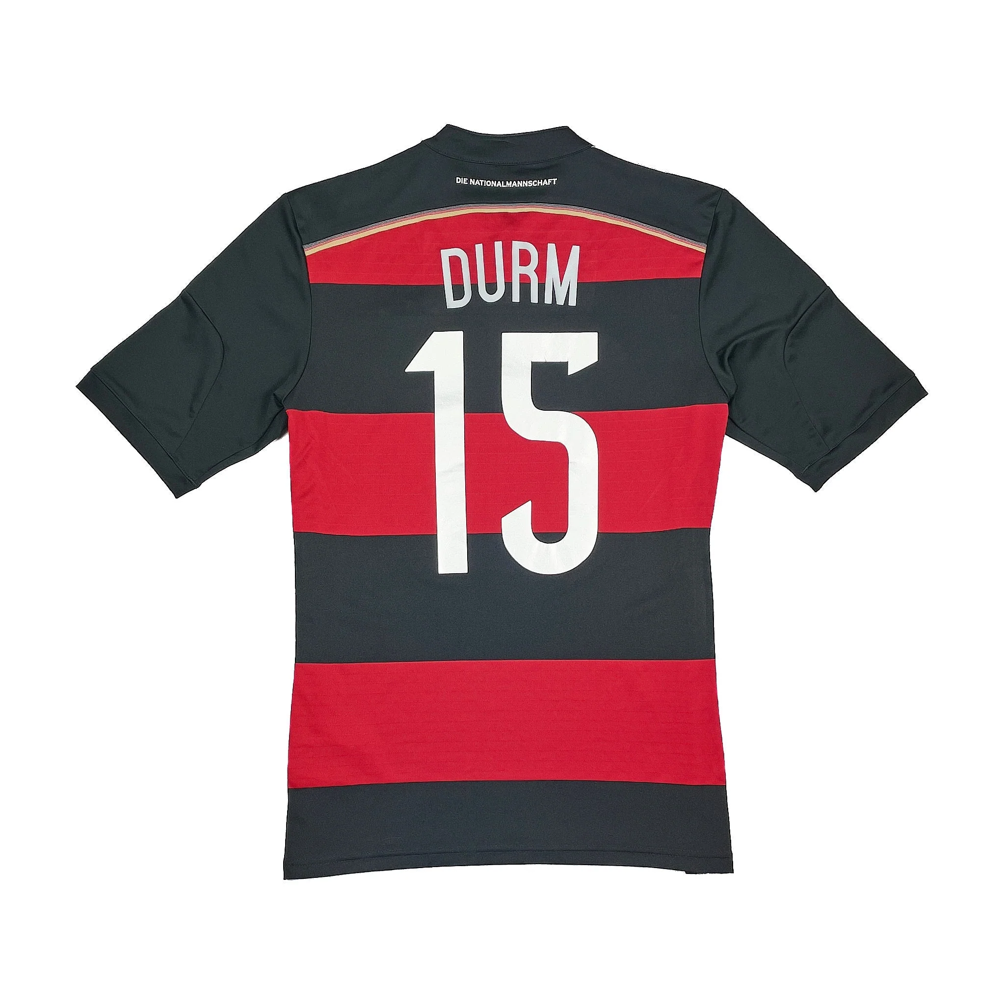 2014/15 Germany Durm #15 Away Shirt (S) Adidas