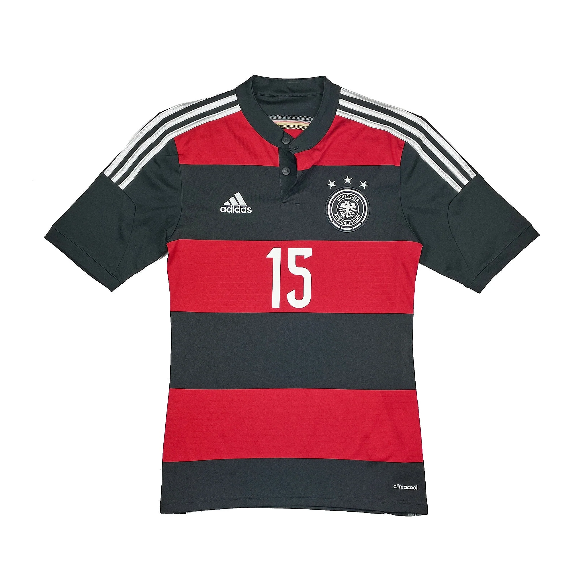 2014/15 Germany Durm #15 Away Shirt (S) Adidas - Image 4
