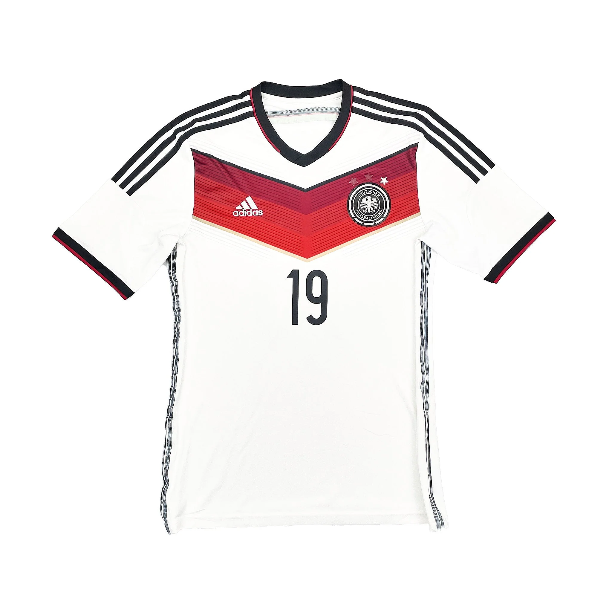 2014/15 Germany Gotze #19 Home Shirt (S) Adidas - Image 4