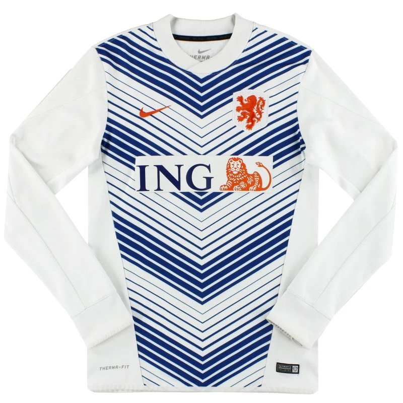2014-15 Holland Nike Pre-Match Training Top S