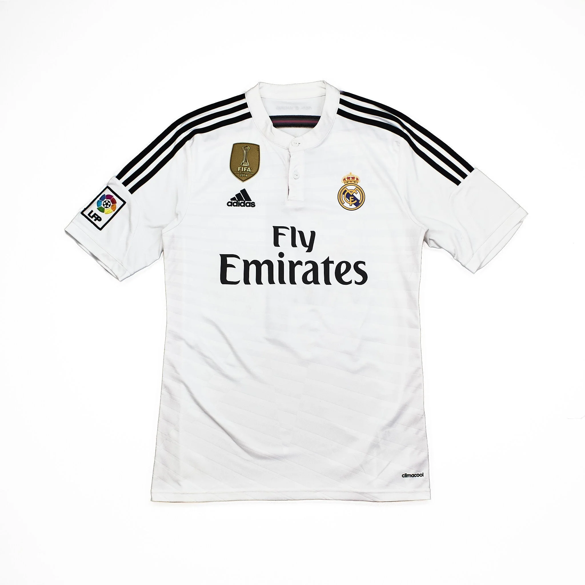 2014/15 Real Madrid Sergio Ramos #4 Home Shirt (M) Adidas - Image 2