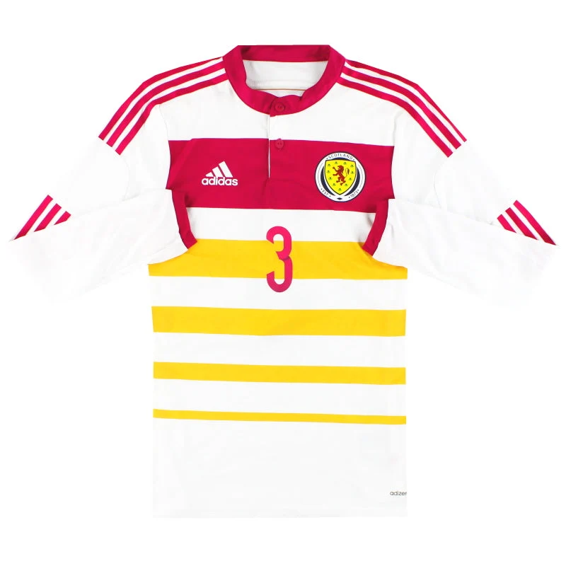 2014-15 Scotland adidas Player Issue adizero Away Shirt L/S *As New*