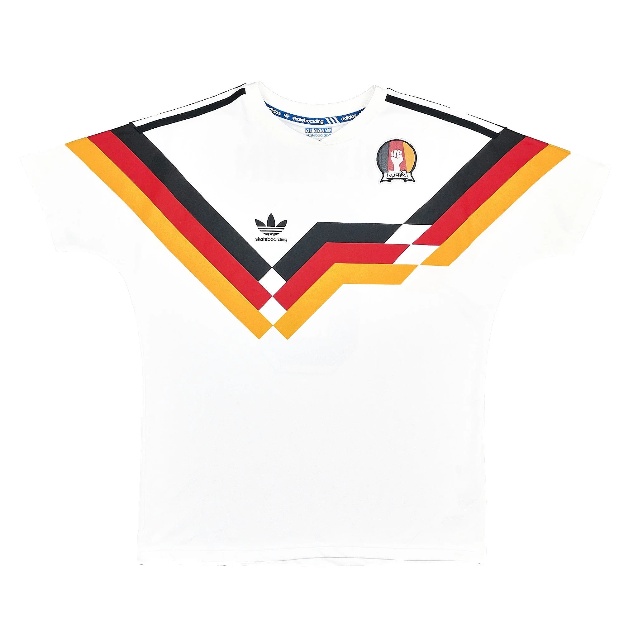 2014 Germany Villemin #8 Adidas Originals X Skateboarding Shirt (M) Adidas Originals