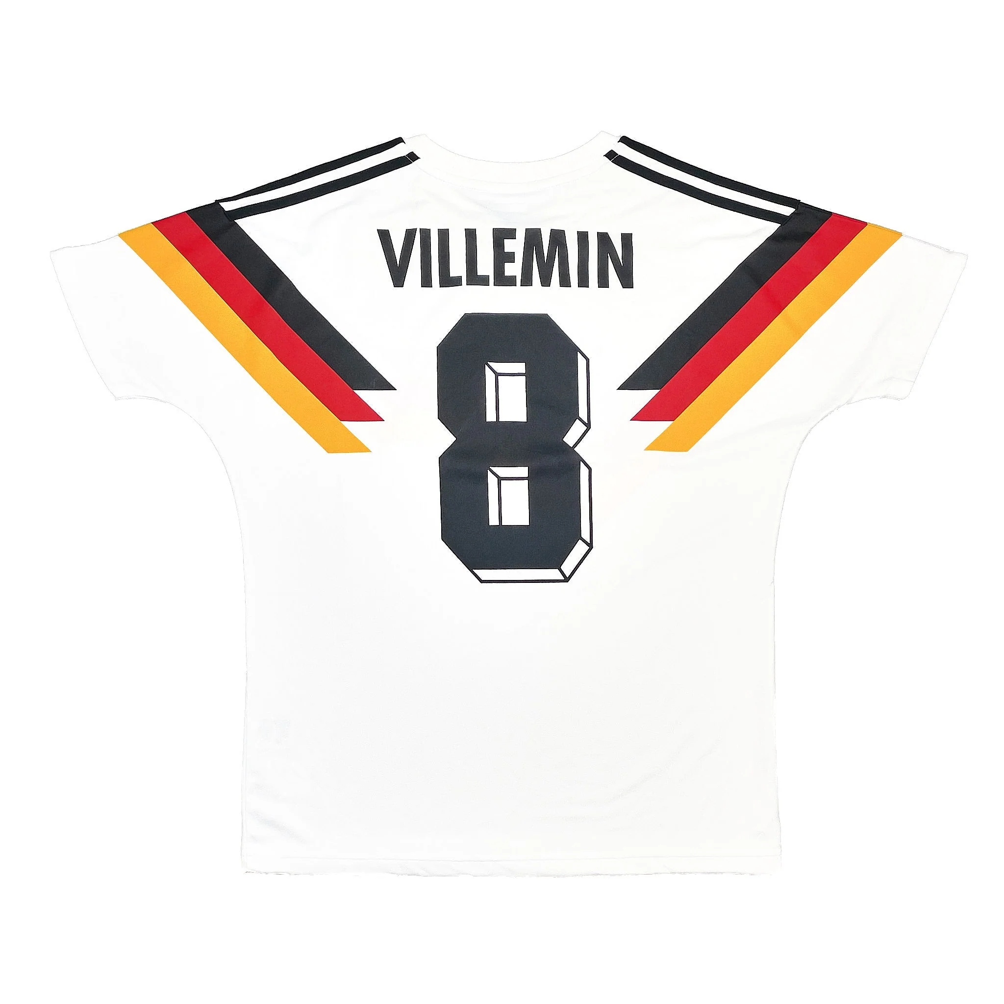 2014 Germany Villemin #8 Adidas Originals X Skateboarding Shirt (M) Adidas Originals - Image 2
