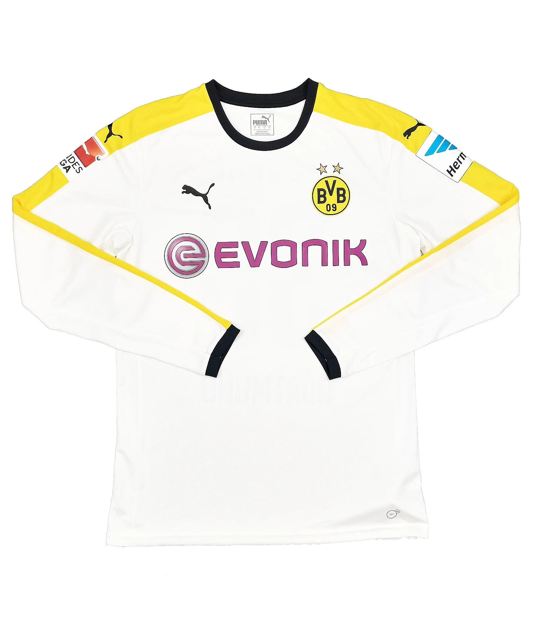 2015/16 Dortmund Burki #38 *Match Issued + Signed* GK Shirt (L) Puma - Image 2