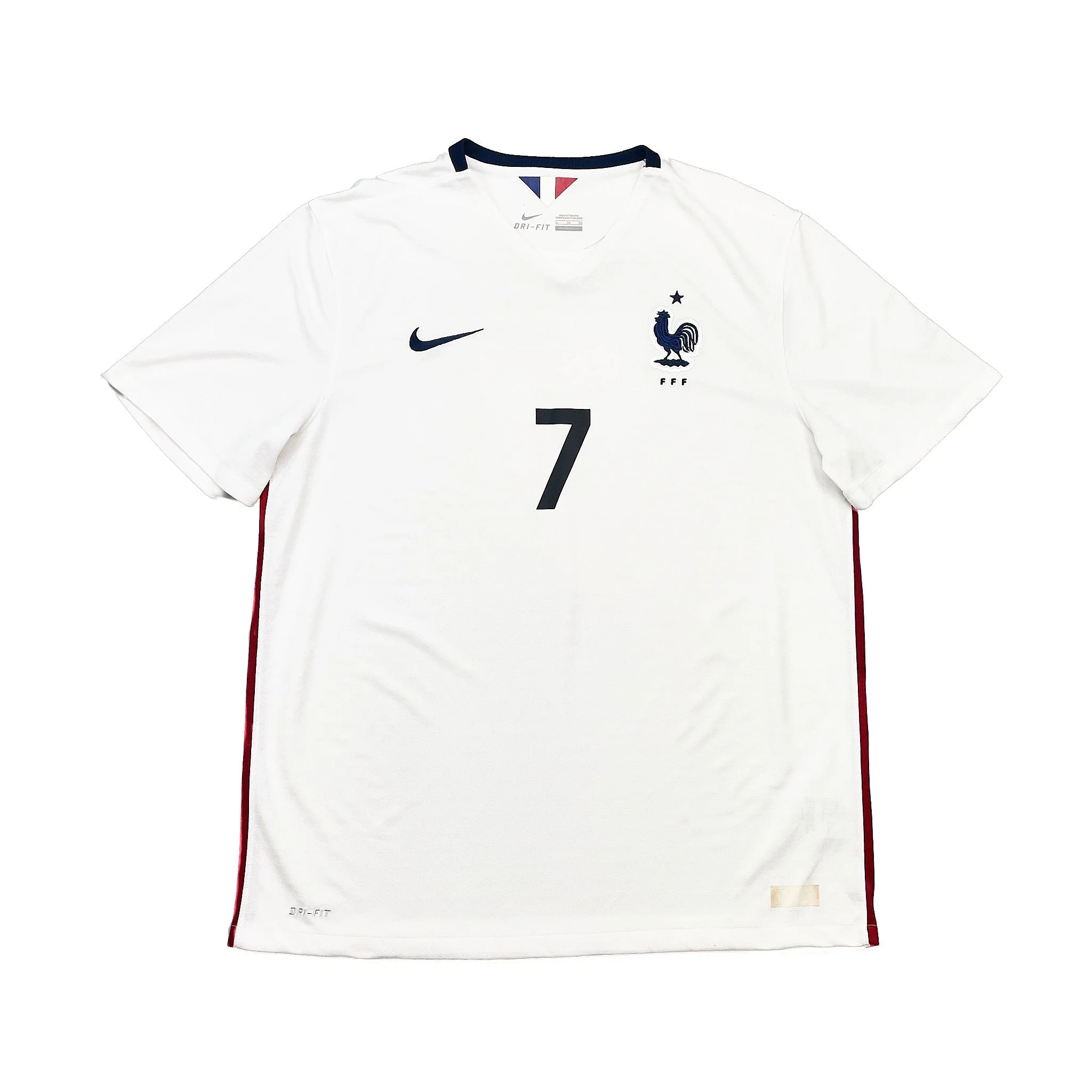 2015/16 France Griezmann #7 Away Shirt (XL) Nike - Image 2