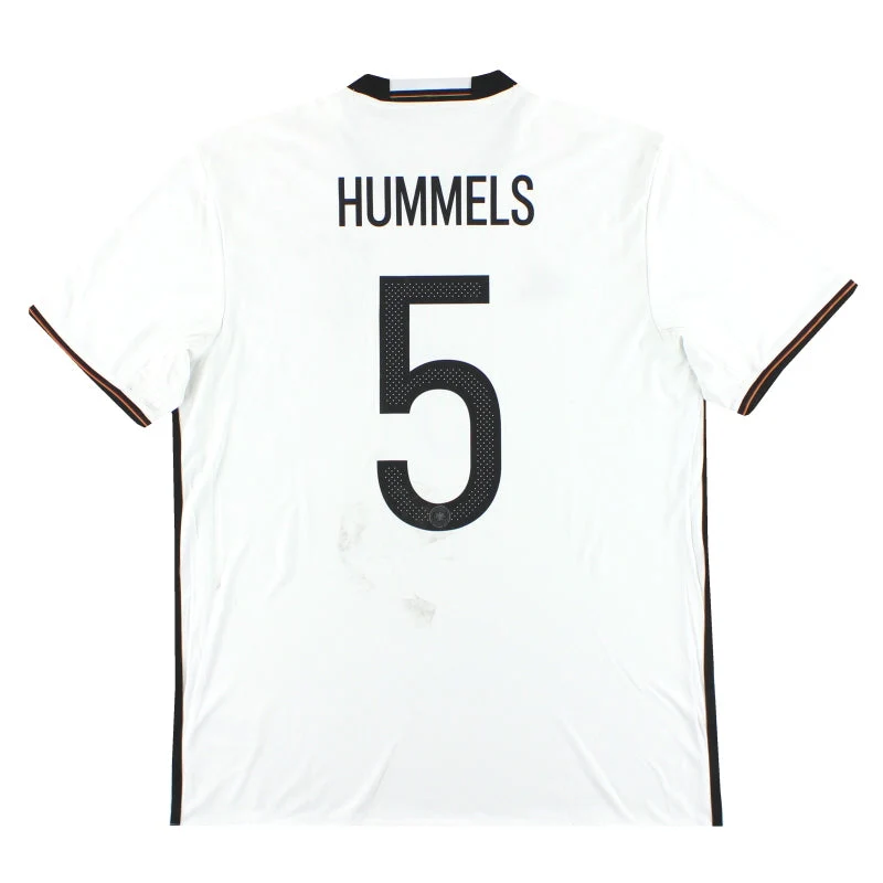 2015-16 Germany adidas Home Shirt Hummels #5 *w/tags* L