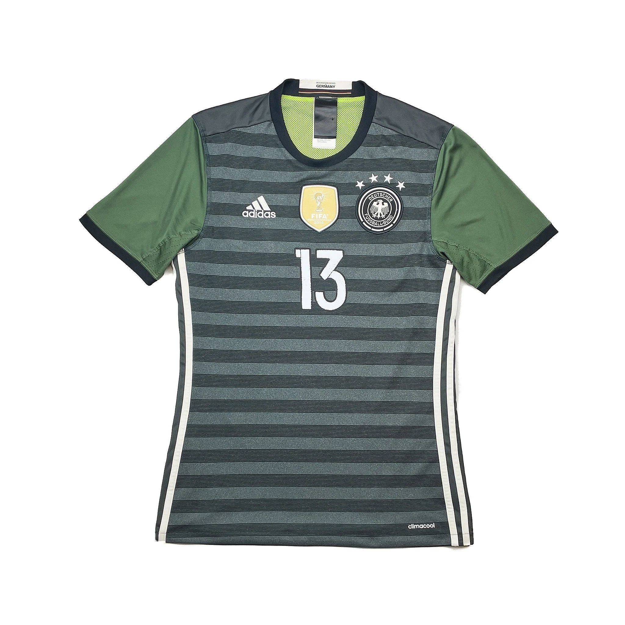 2015/16 Germany Muller #13 Away Shirt (S) Adidas - Image 2