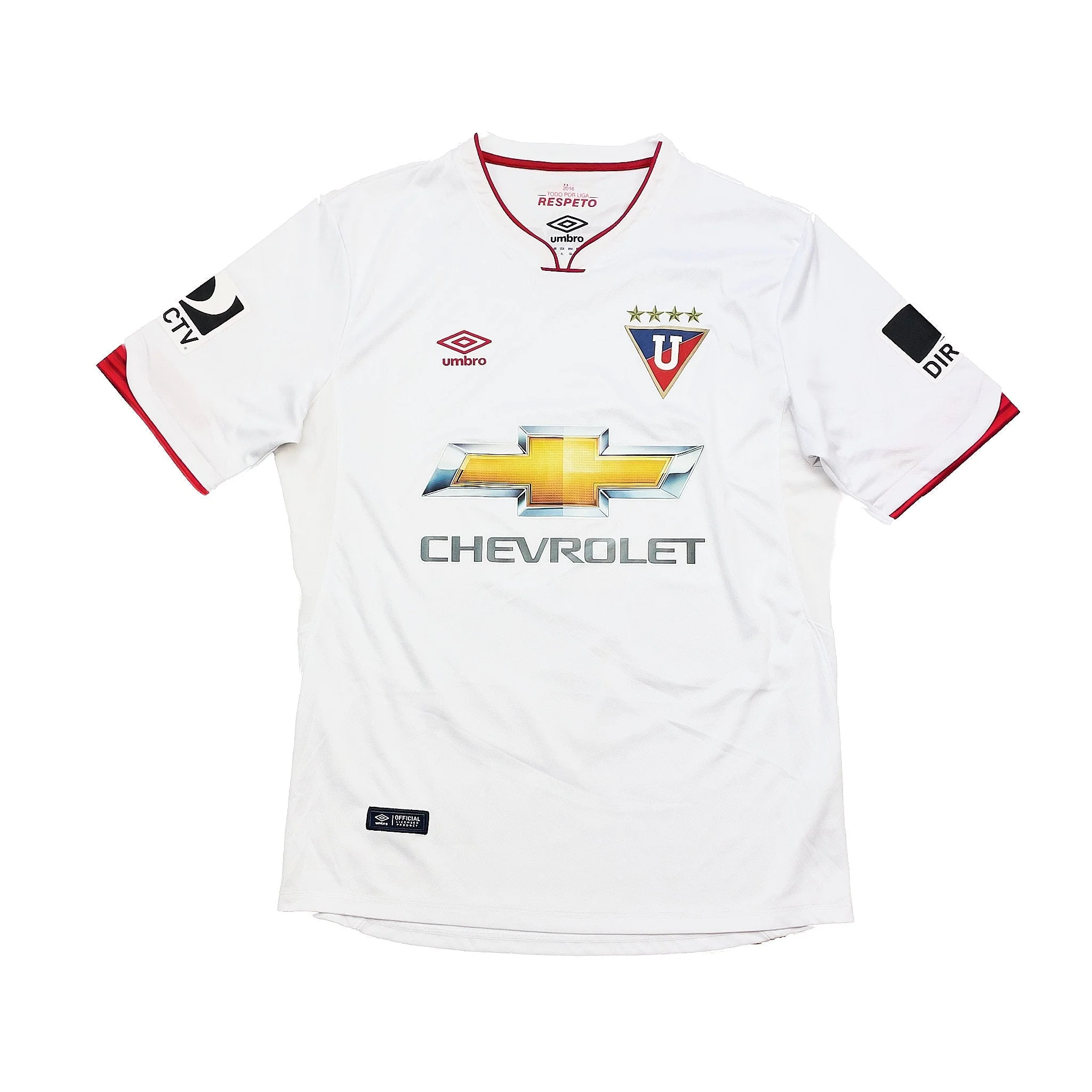 2015/16 LDU Quito Home Shirt (XL) Umbro