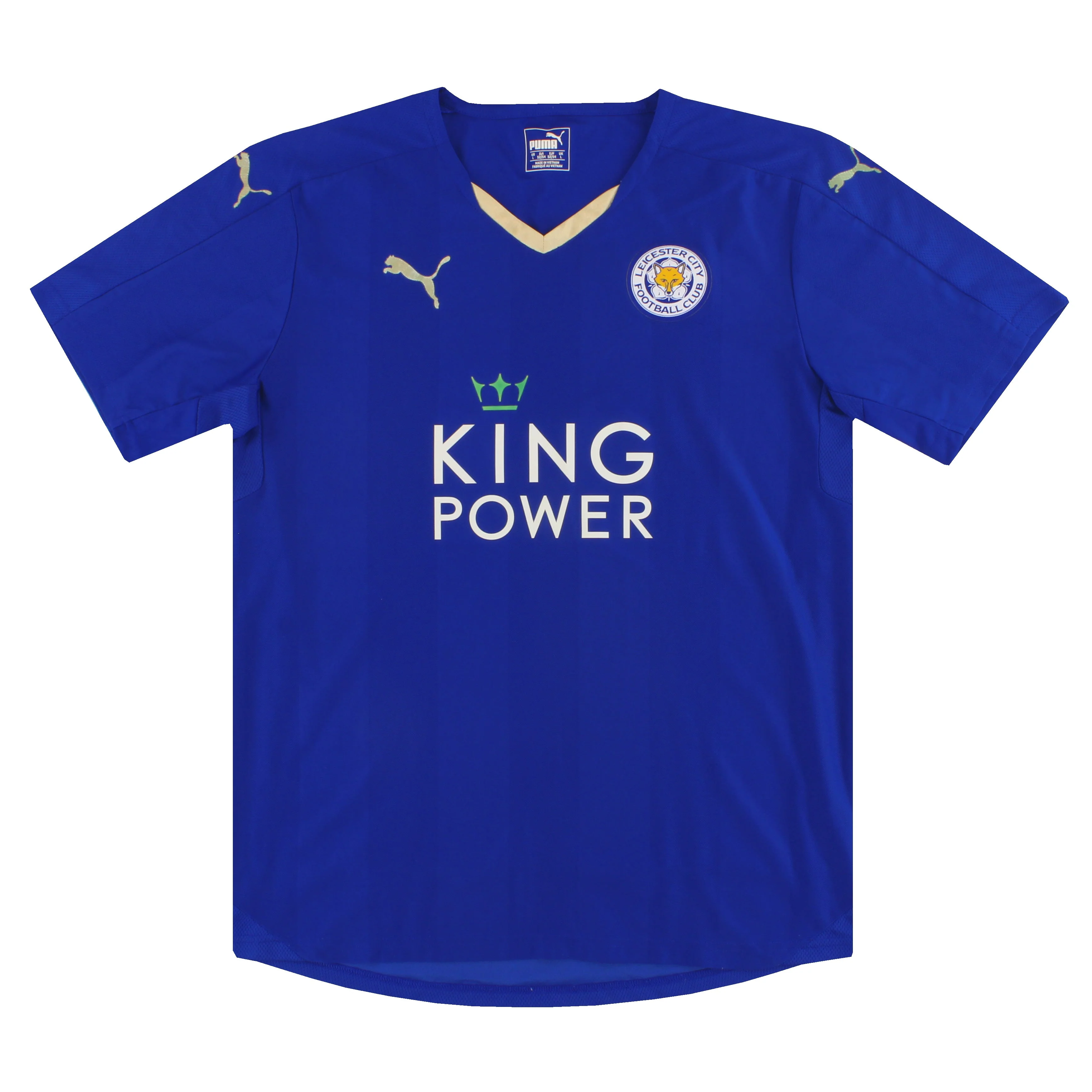 2015-16 Leicester Puma Home Shirt L