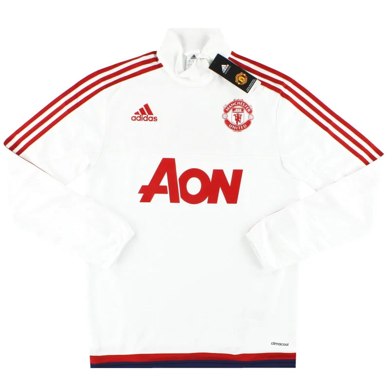 2015-16 Manchester United adidas 1/2 Zip Training Top *BNIB* S