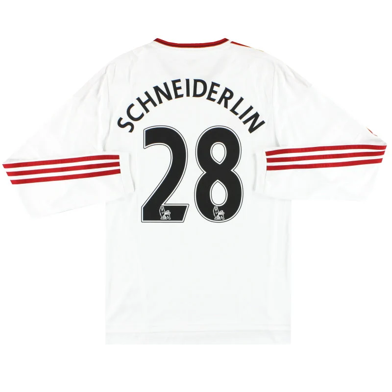 2015-16 Manchester United adidas Away Shirt Schneiderlin #28 L/S