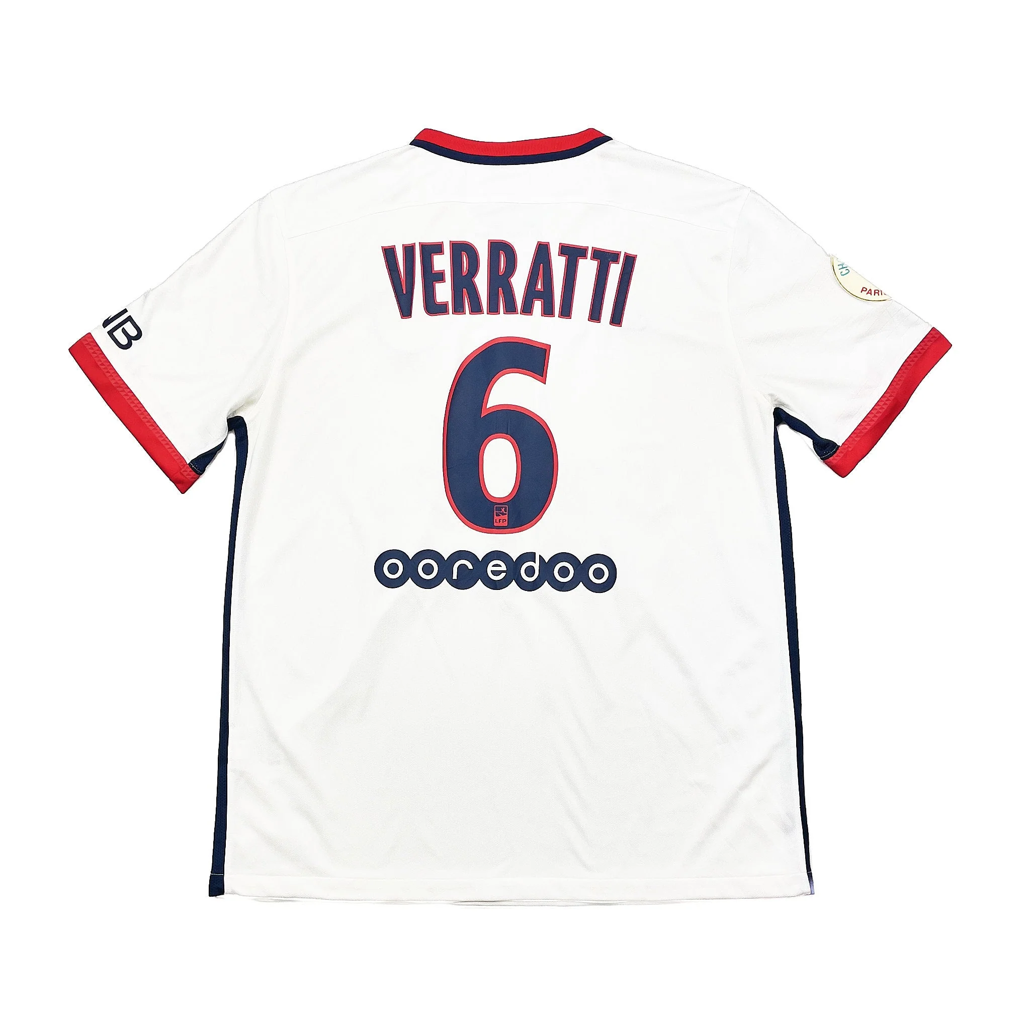 2015/16 PSG Veratti #6 Away Shirt (L) Nike - Image 3