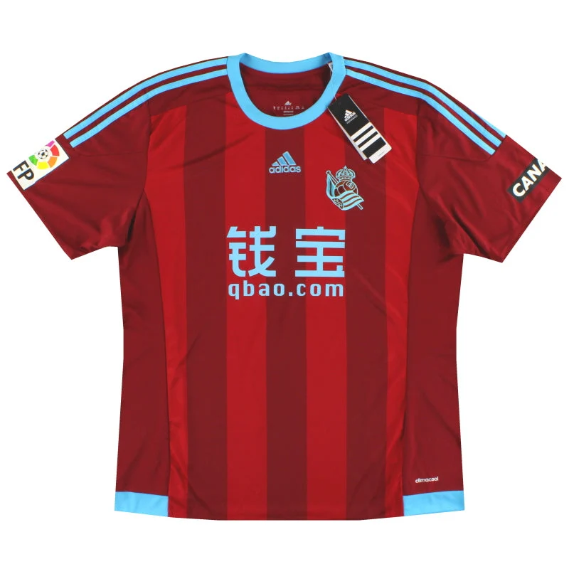 2015-16 Real Sociedad adidas Away Shirt *w/tags* L