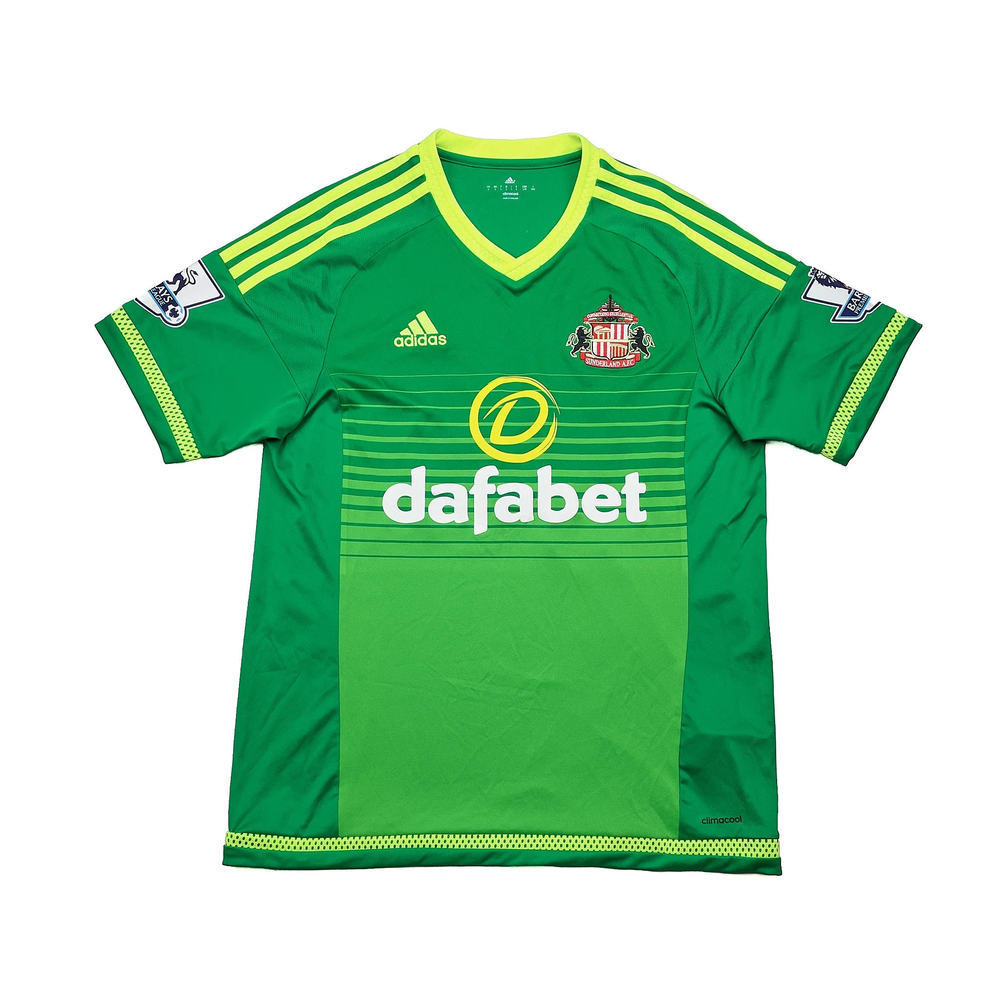 2015/16 Sunderland O'Shea #16 *Match Issue + Signed* Away Shirt (L) Adidas - Image 4
