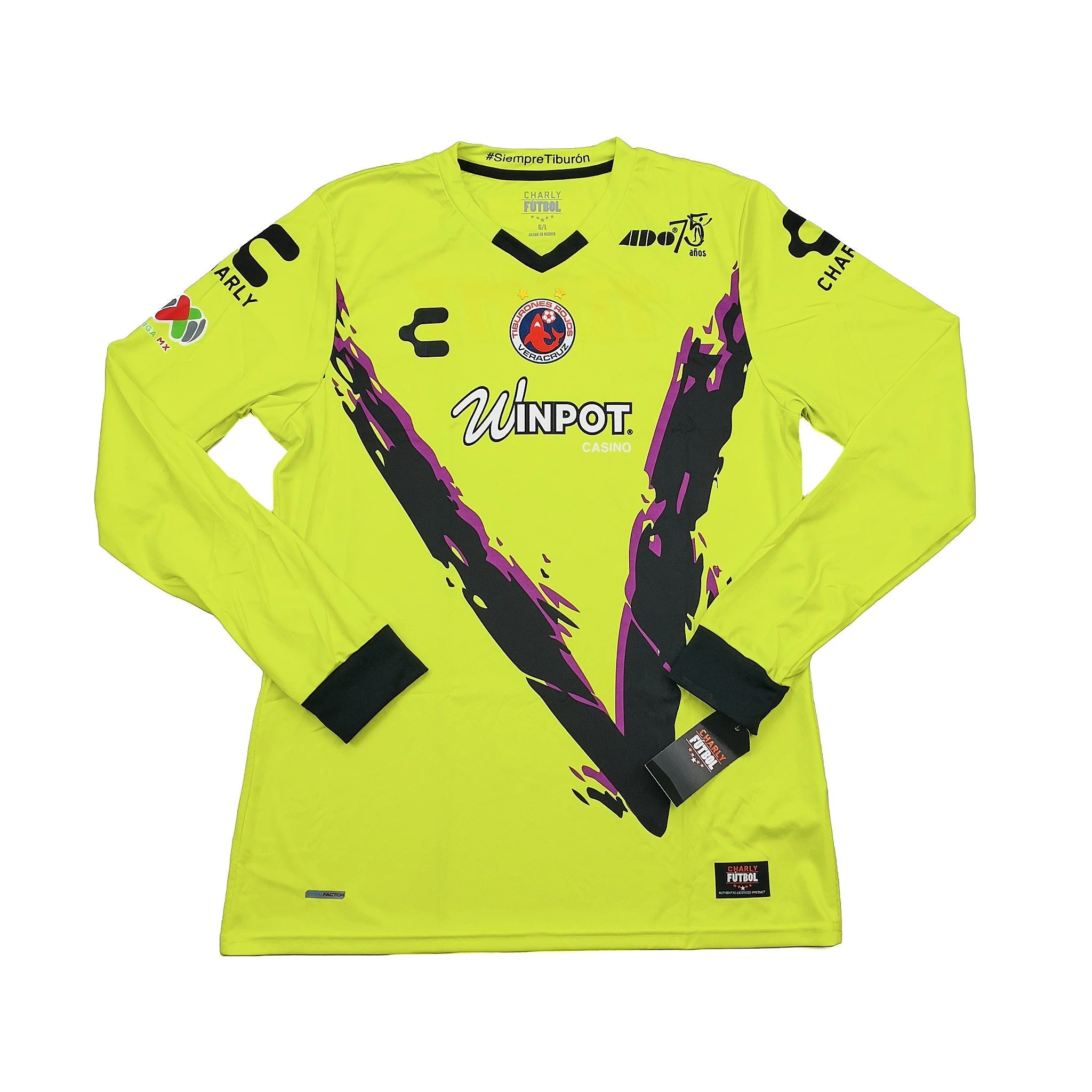 2015/16 Tiburones Veracruz *BNWT* GK Shirt (L) Charly