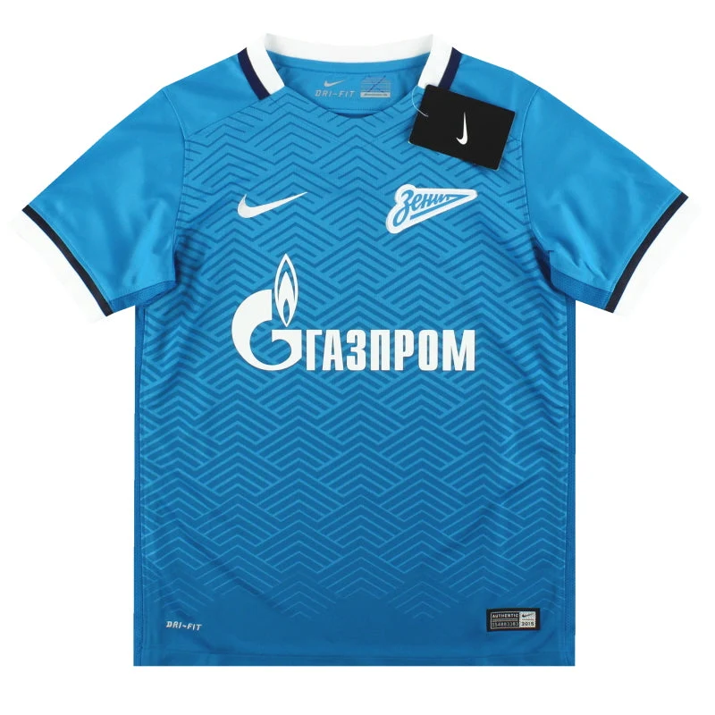 2015-16 Zenit St. Petersburg Nike Home Shirt *BNIB* Youth XS