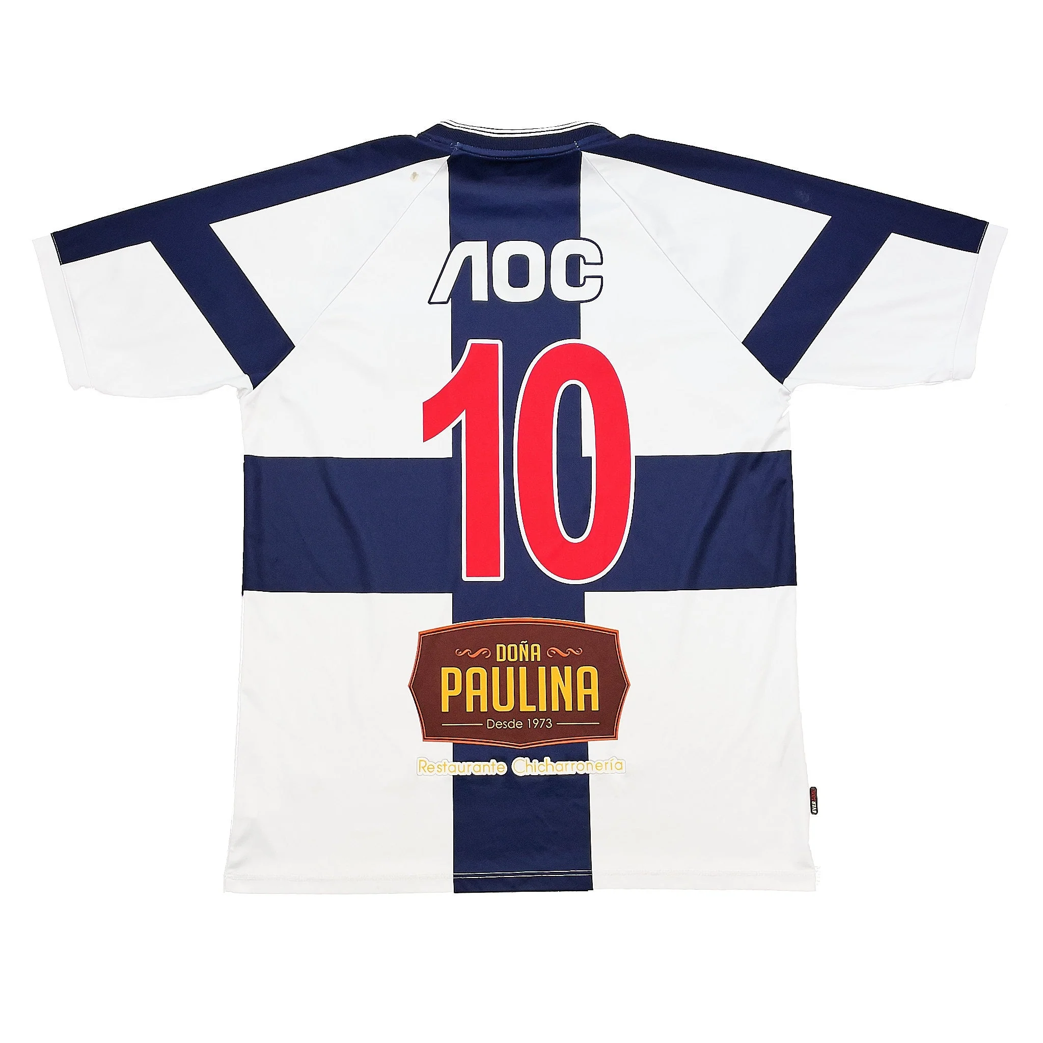 2015 Alianza Lima #10 Home Shirt (M) Walon - Image 4