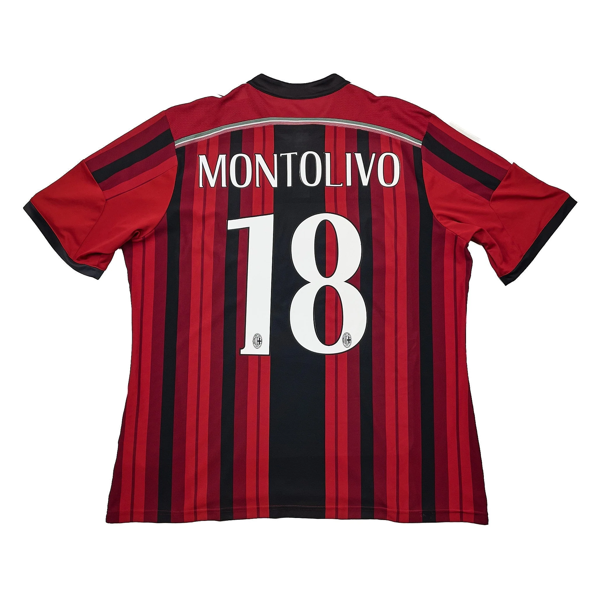 2016/17 AC Milan Montolivo #18 Home Shirt (S) Adidas