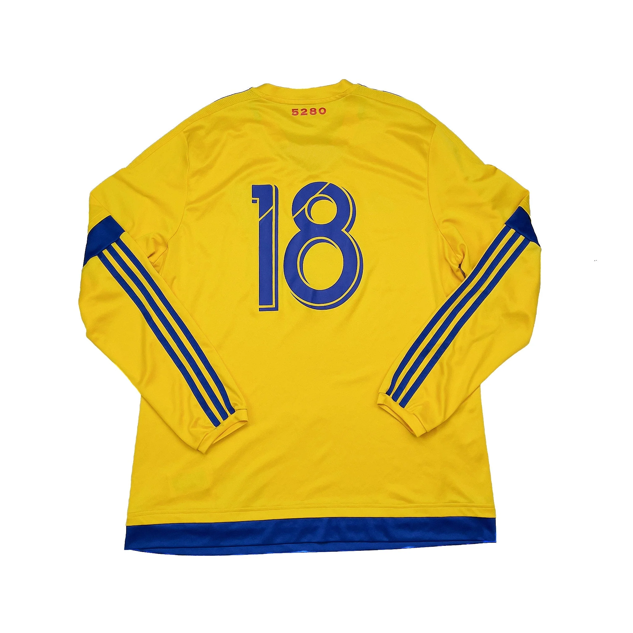 2016/17 Colorado Rapids #18 *Player Issue* L/S Away Shirt (XL) Adidas - Image 4