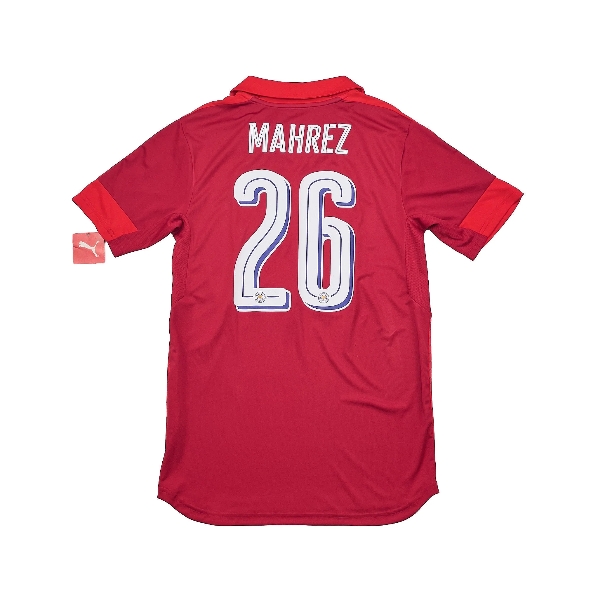 2016/17 Leicester City Mahrez #26 *BNWT* Away Shirt (S) Puma - Image 3