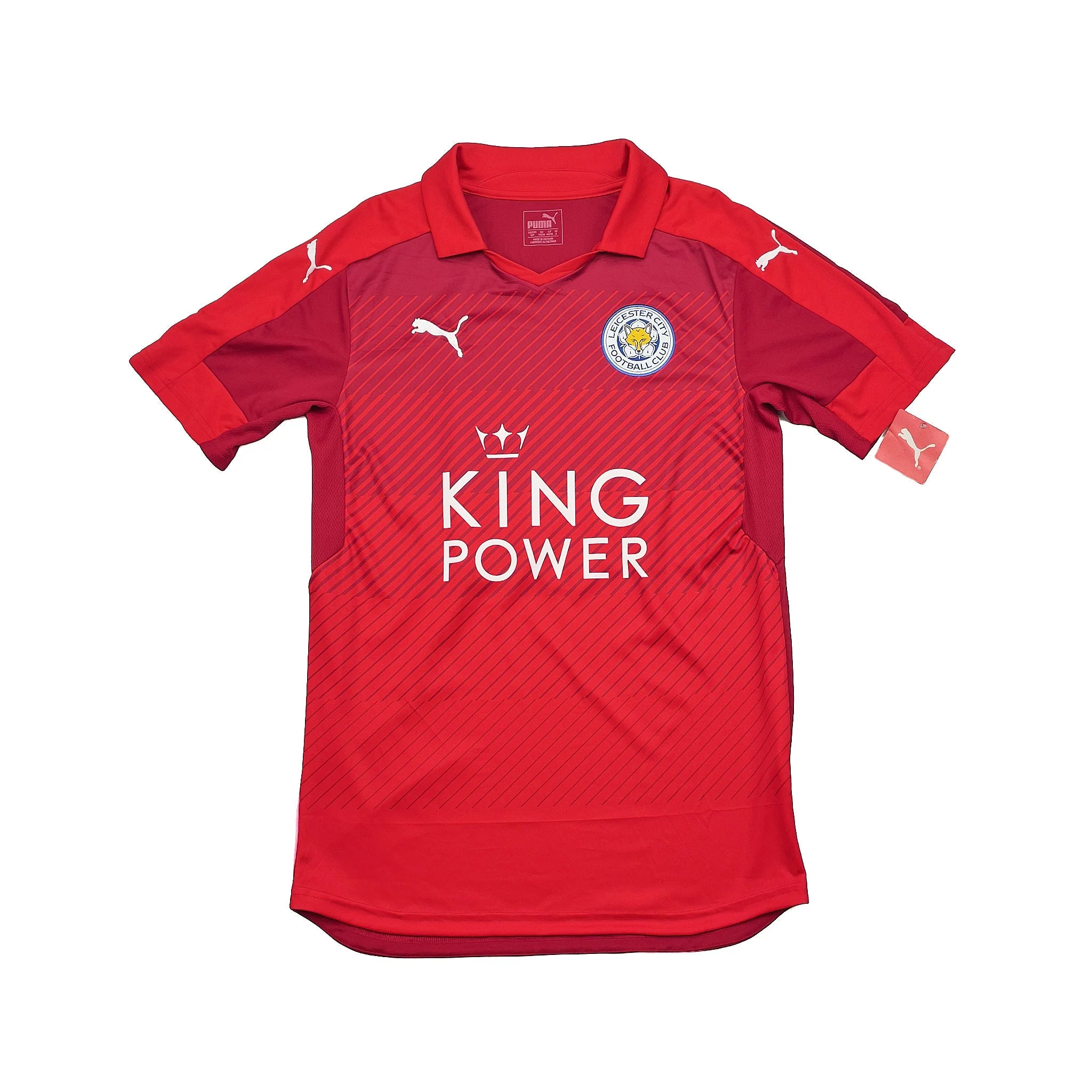 2016/17 Leicester City Mahrez #26 *BNWT* Away Shirt (S) Puma - Image 4