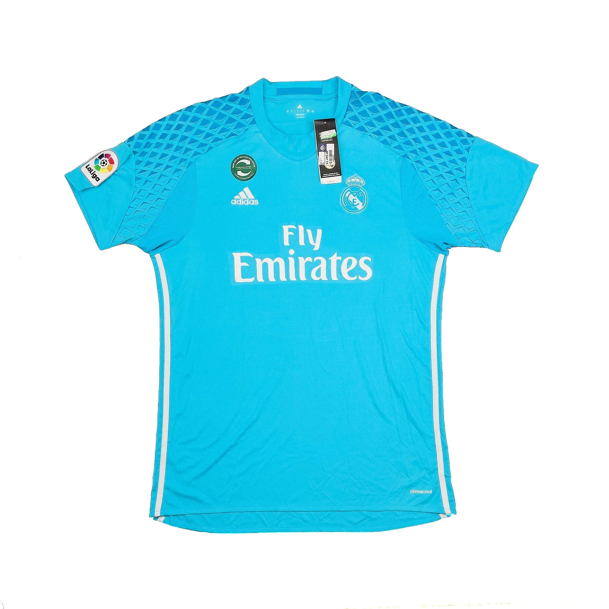2016/17 Real Madrid *BNWT* GK Shirt (L) Adidas