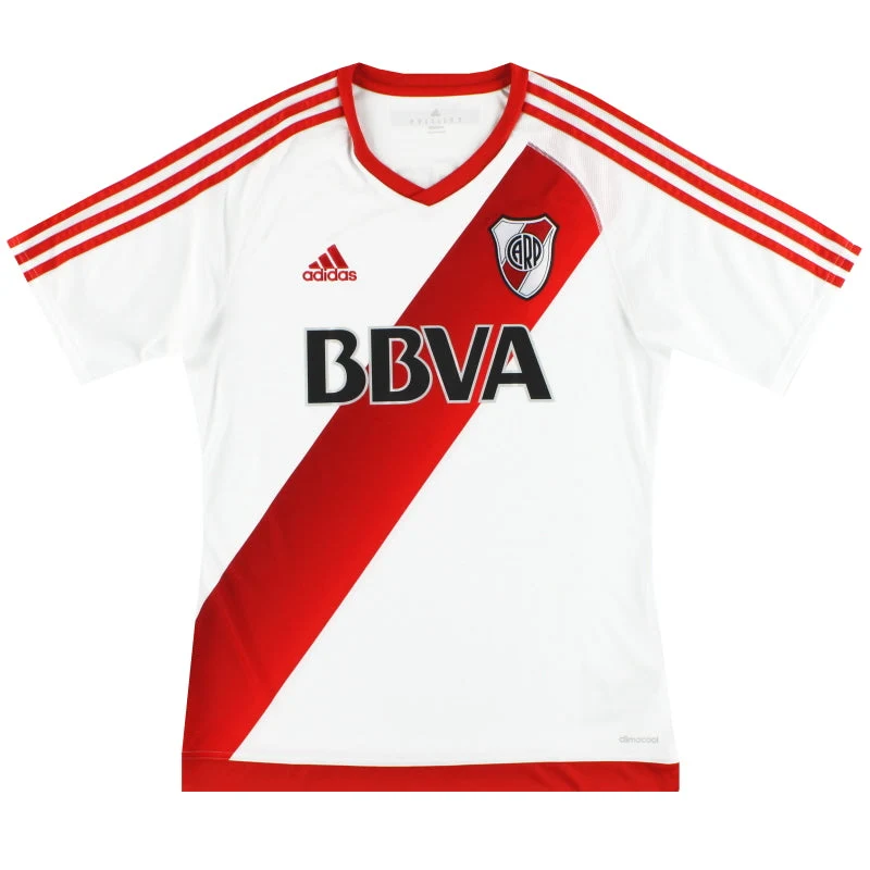 2016-17 River Plate adidas Home Shirt L