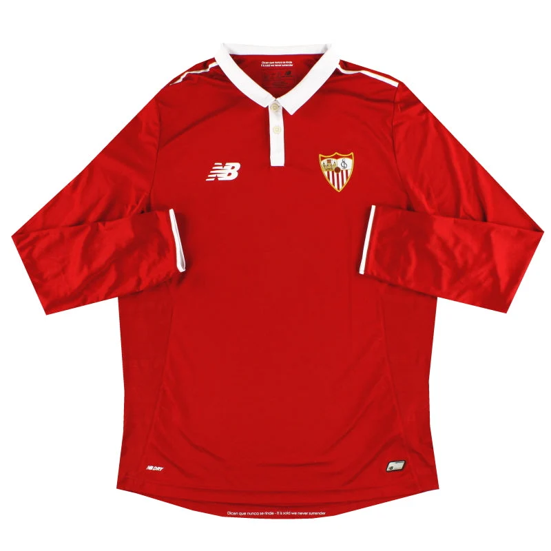 2016-17 Sevilla New Balance Away Shirt L/S