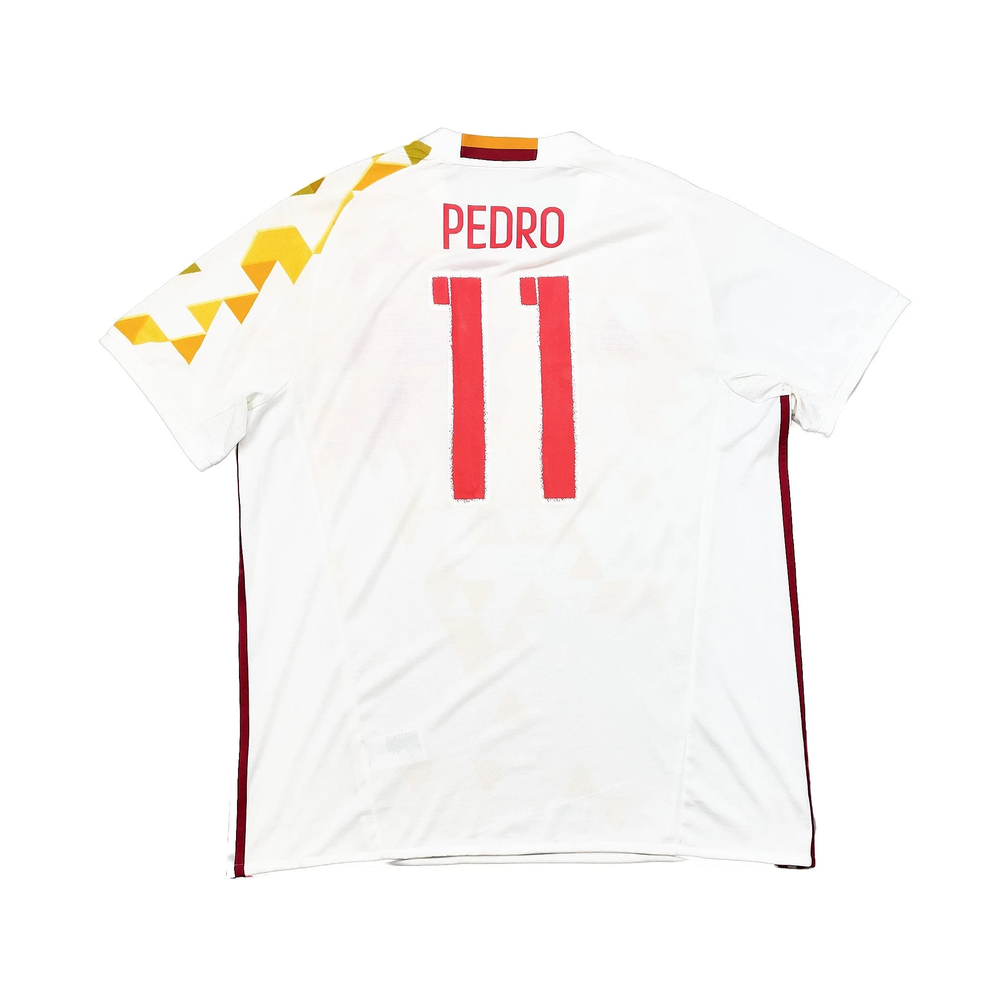 2016/17 Spain Pedro #11 Away Shirt (XL) Adidas