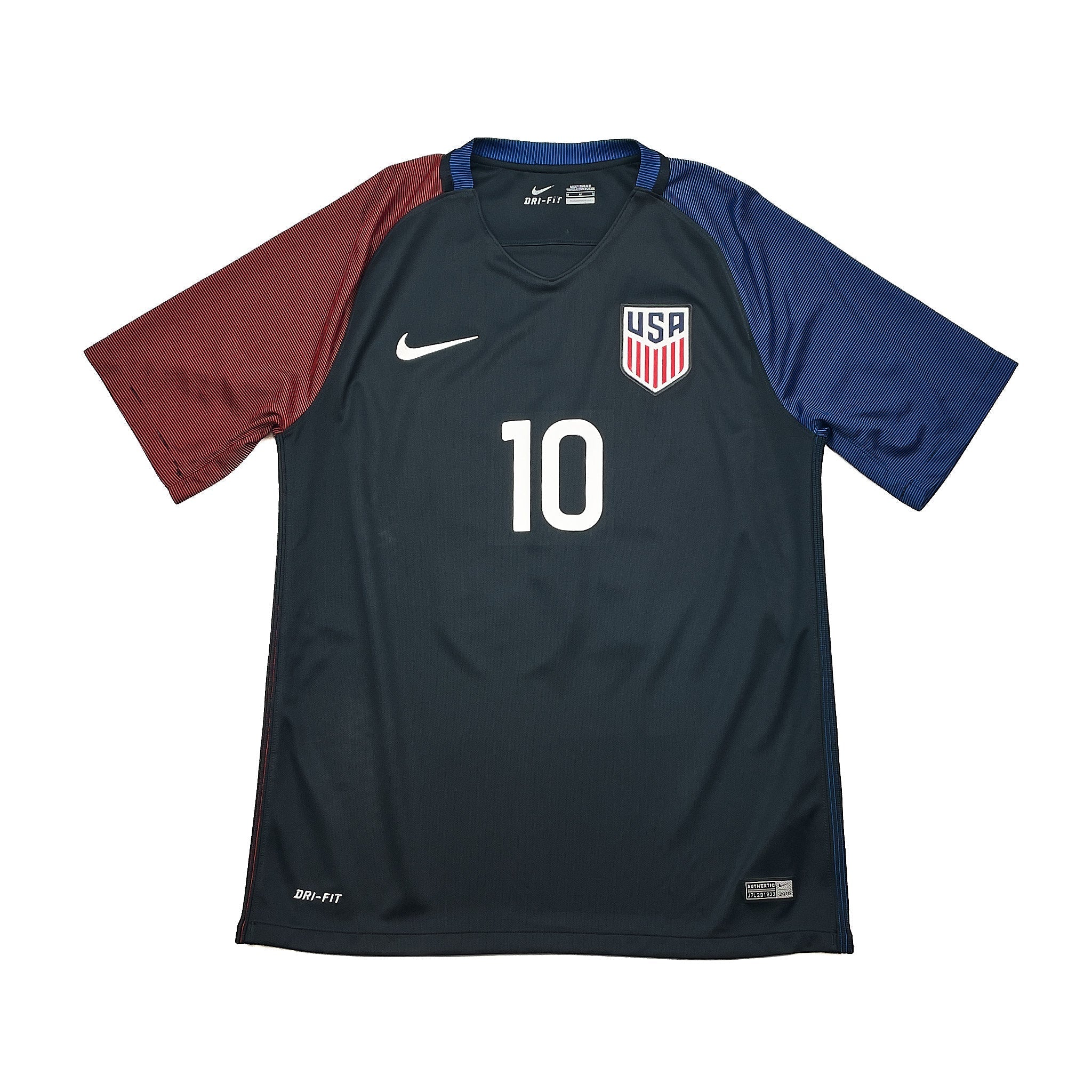 2016/17 USA Pulisic #10 Away Shirt (M) Nike - Image 2