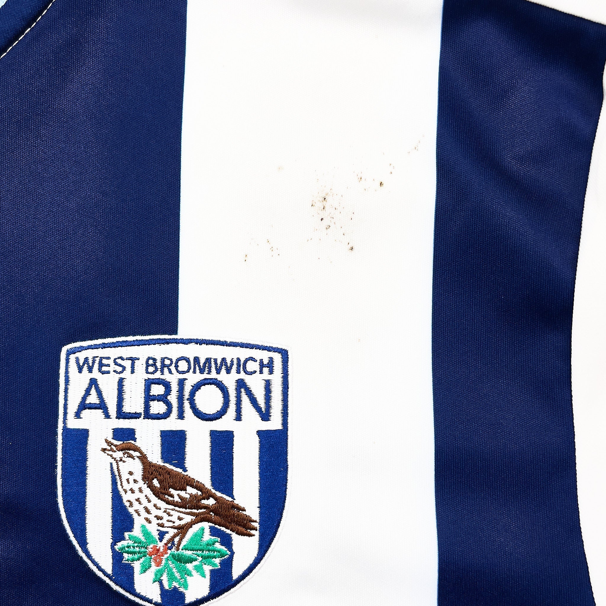 2016/17 West Brom Chadli #22 *Match Worn* Home Shirt (M) Adidas - Image 3