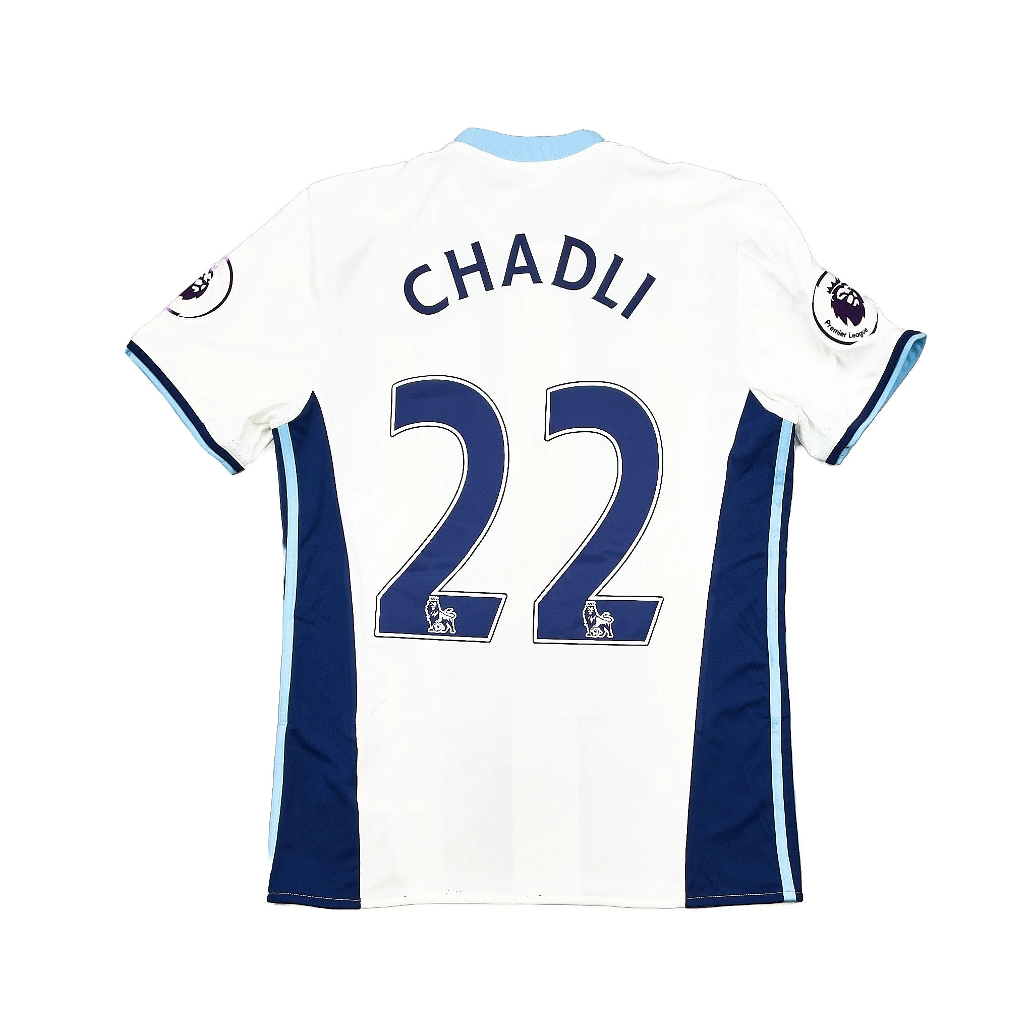 2016/17 West Brom Chadli #22 *Match Worn* Home Shirt (M) Adidas - Image 4