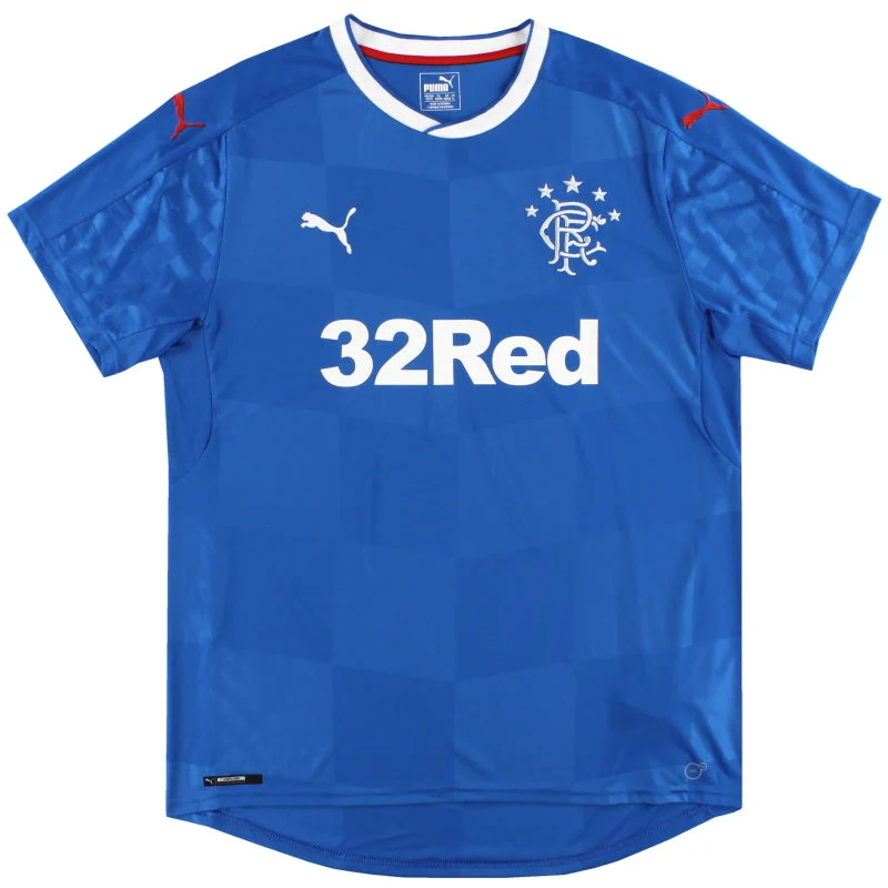 2016-18 Rangers Puma Home Shirt *Mint* L