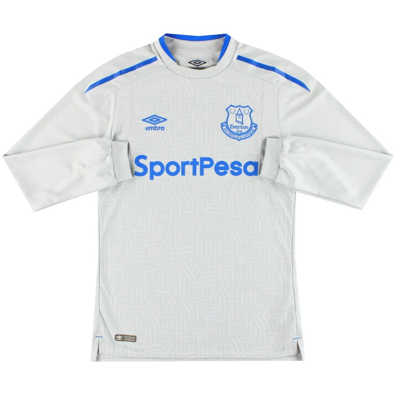 2017-18 Everton Umbro Away Shirt L/S