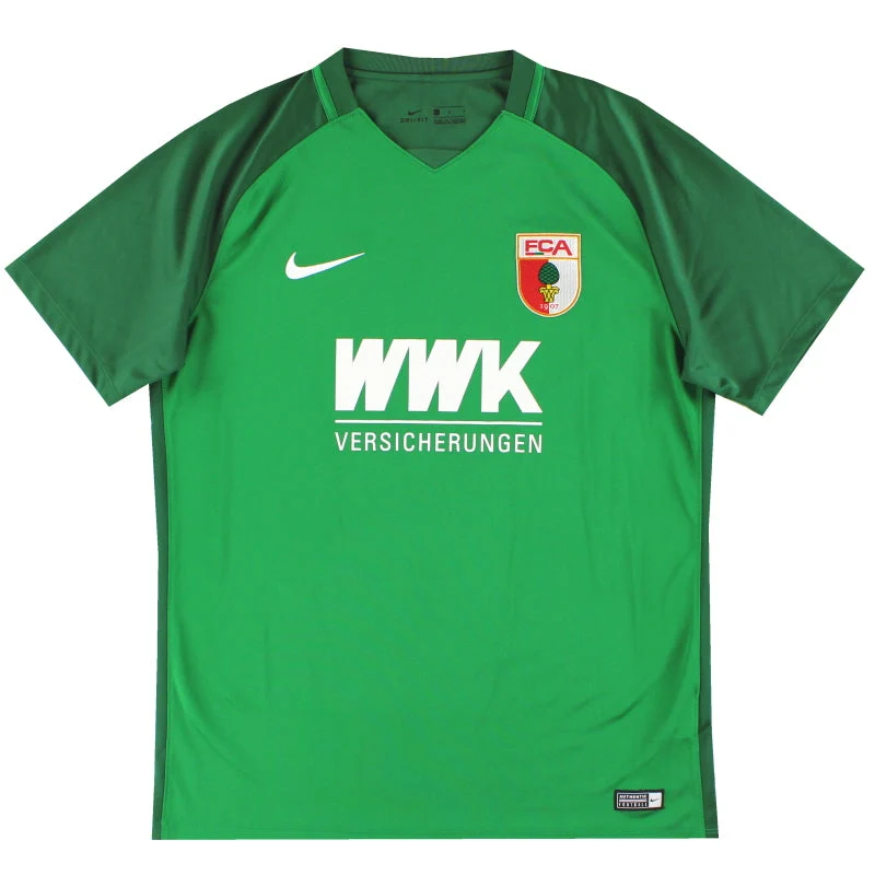 2017-18 FC Augsburg Nike Away Shirt L